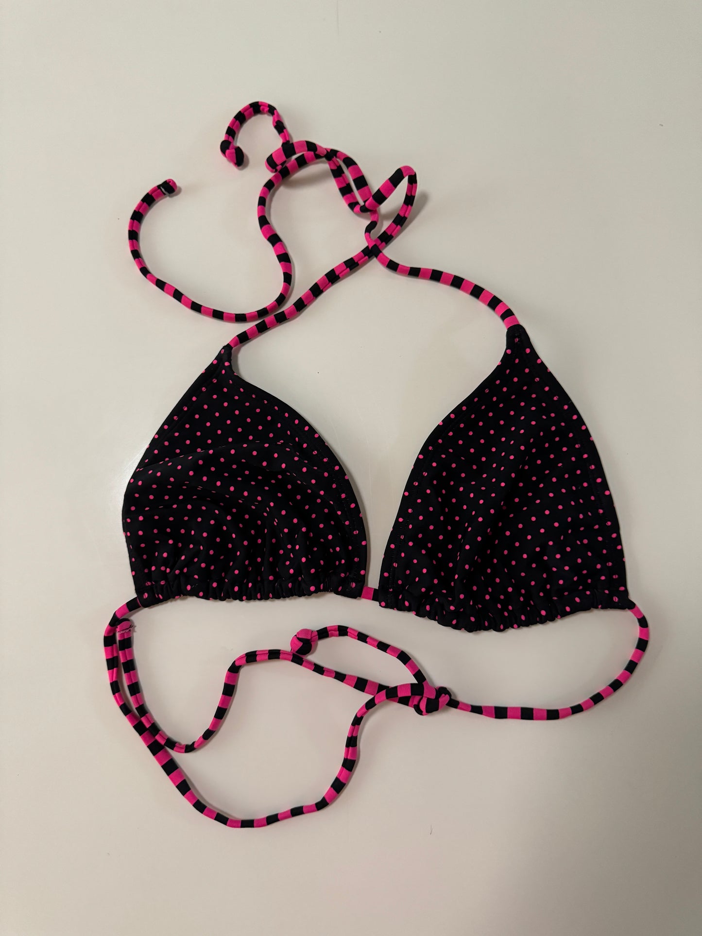 Top de traje de baño de lunares, Talla M, Mujer