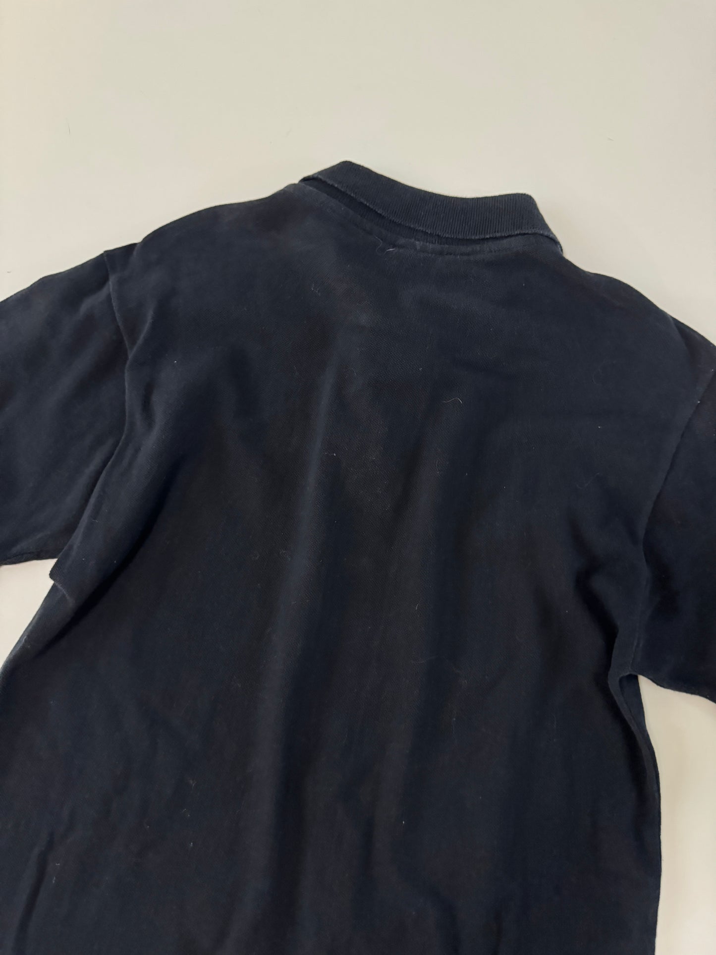Polo negra básica, Talla S, Hombre