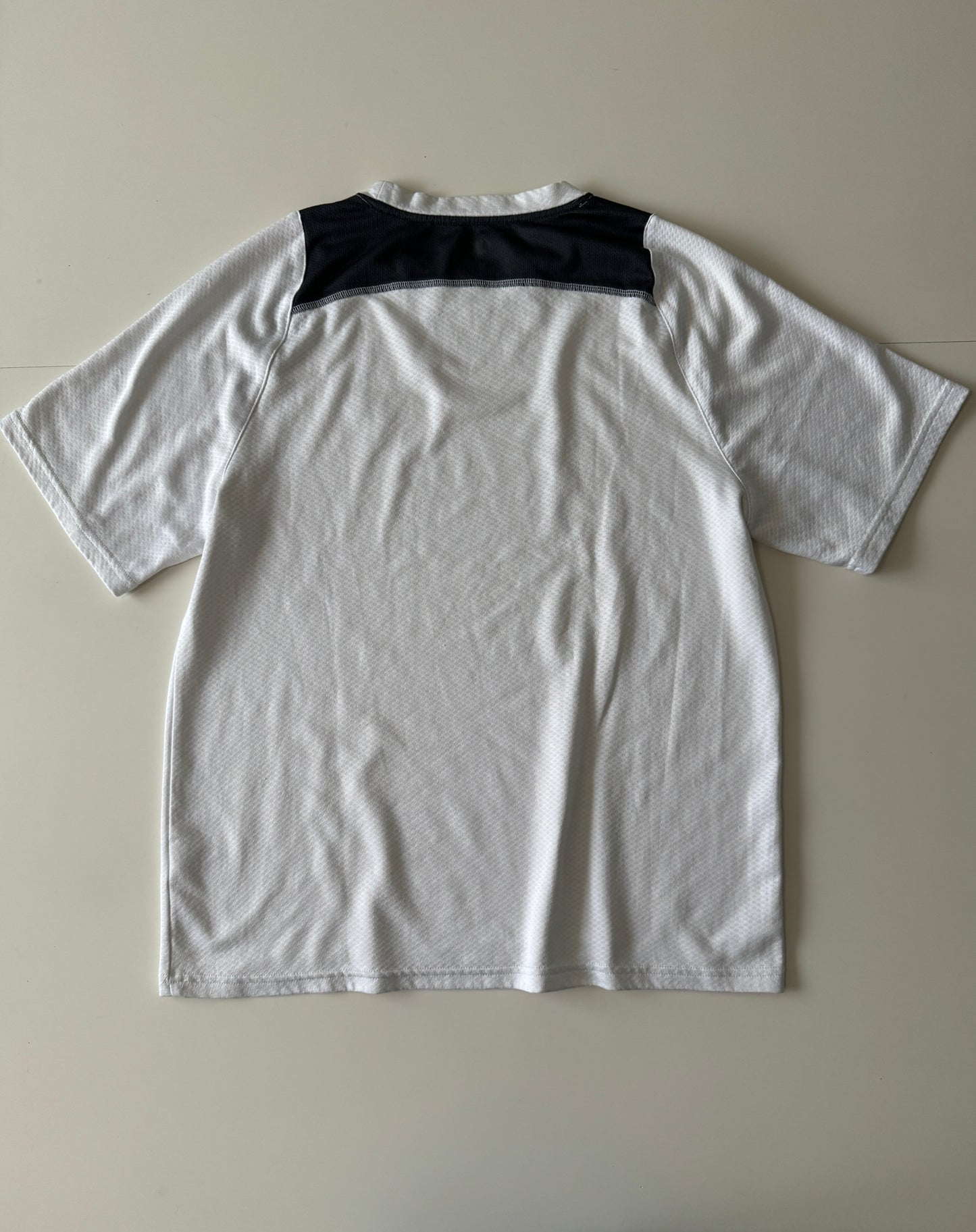 Playera deportiva blanca, Talla M, Hombre