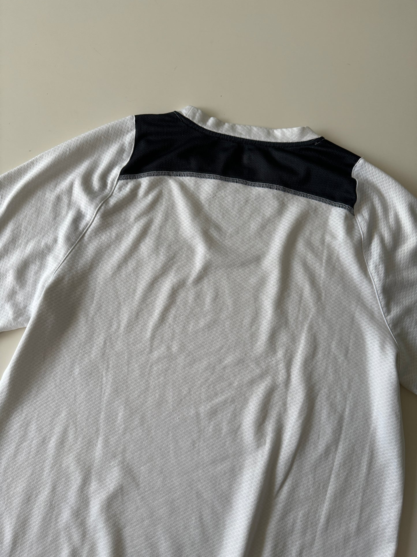 Playera deportiva blanca, Talla M, Hombre
