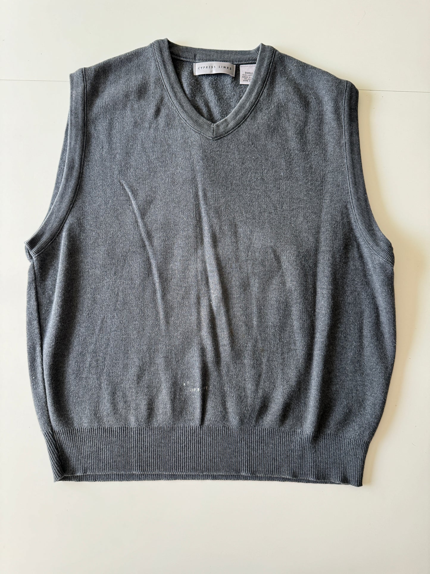 Chaleco gris, Talla S, Hombre