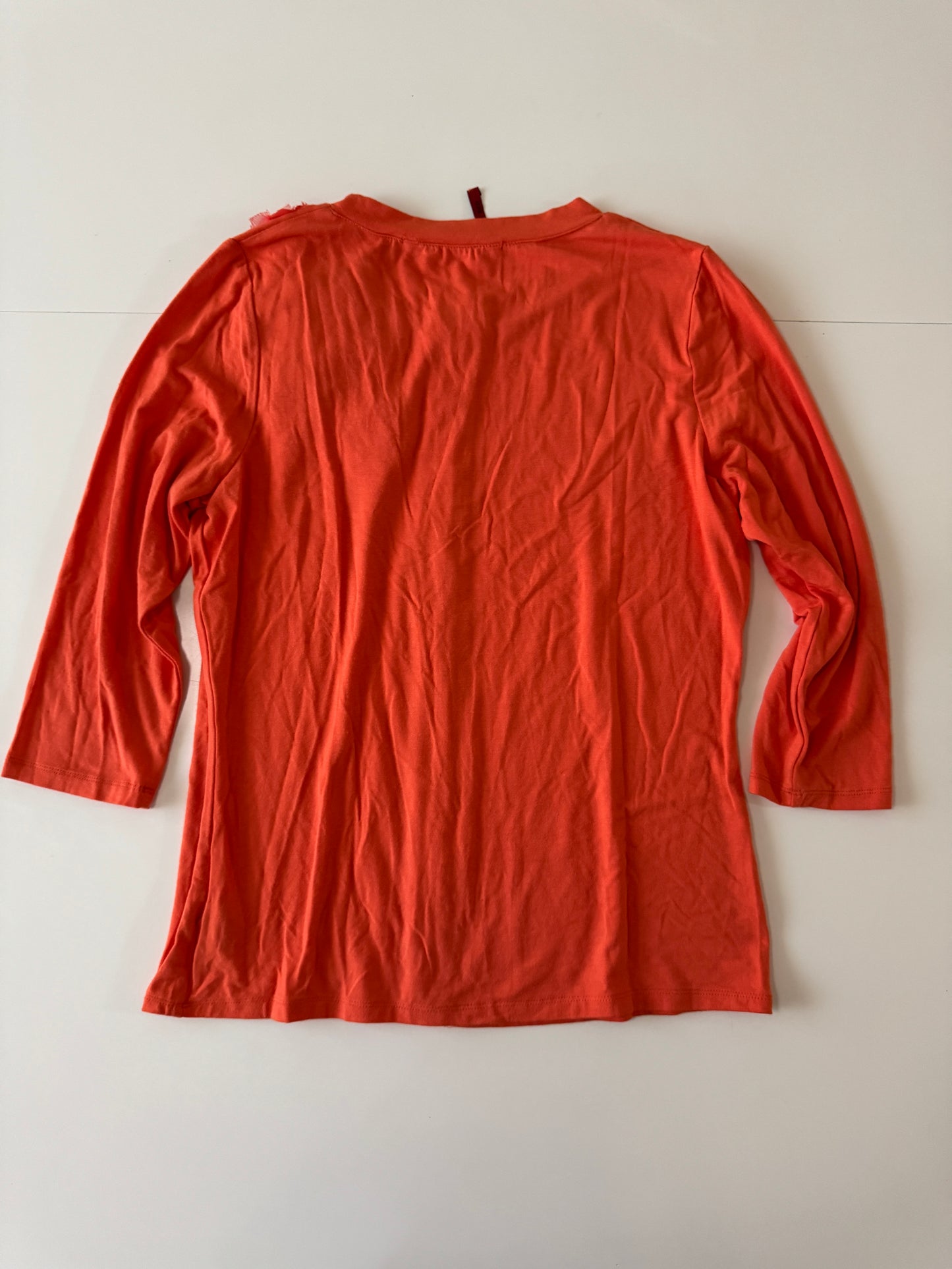 Cardigan naranja, Talla S, Mujer, Red