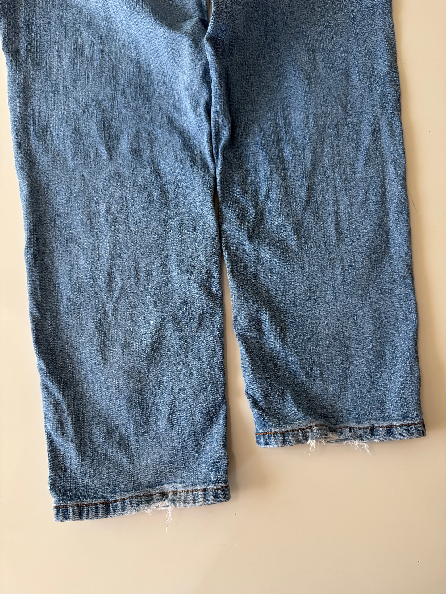 Jeans azules Y2K, Talla 16M, Hombre, Juvenil, Levi's Classic Relaxed Stretch