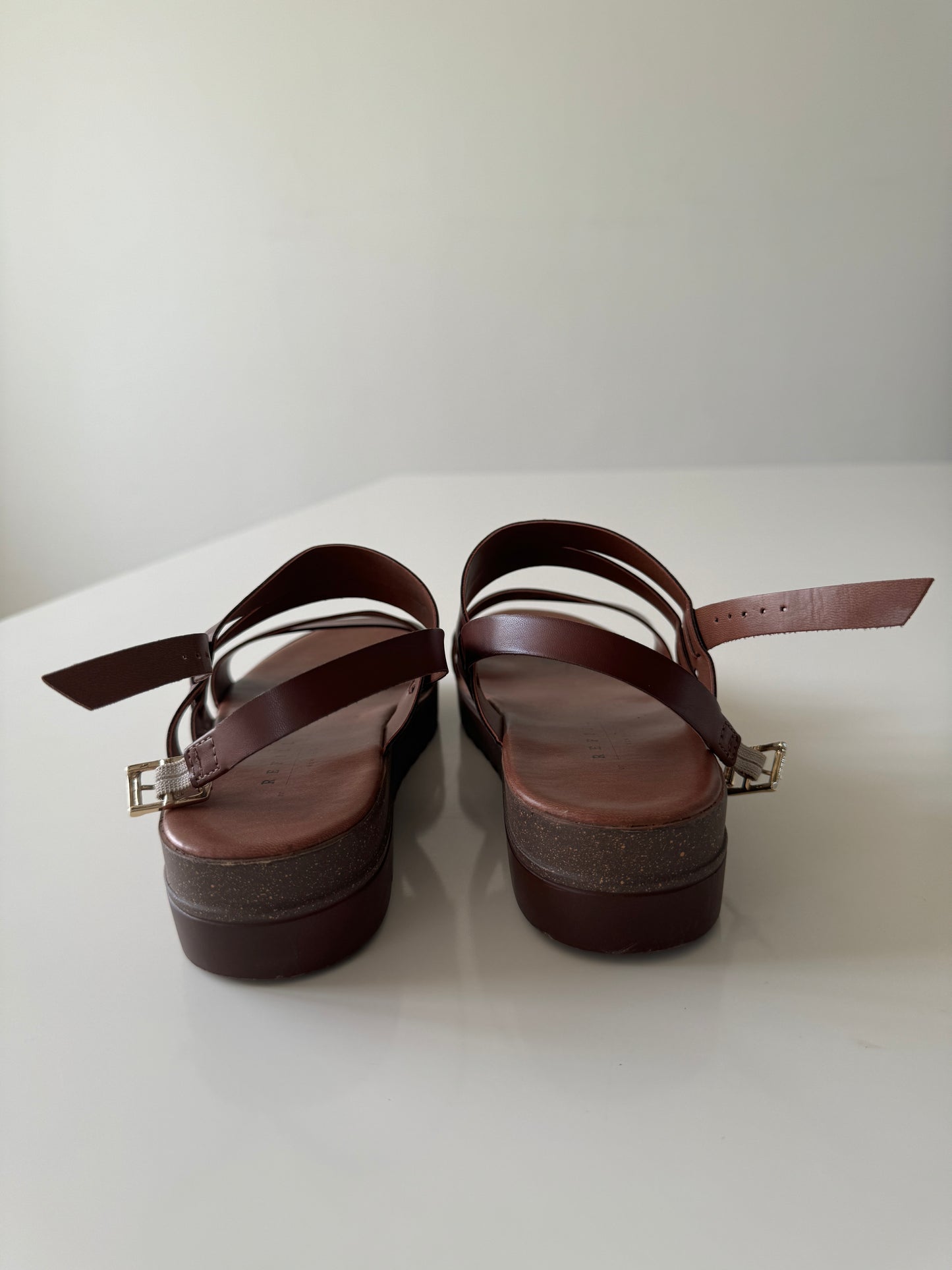 Sandalias cafes, Talla 25Mx, Mujer