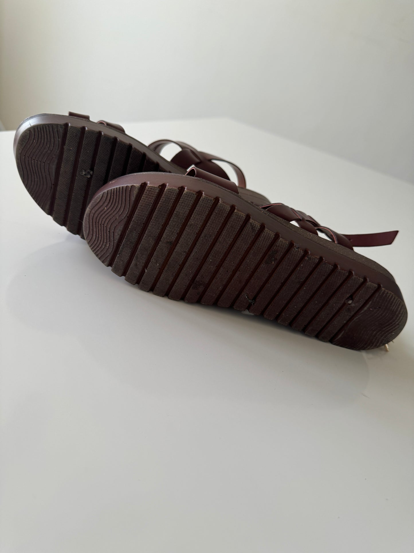 Sandalias cafes, Talla 25Mx, Mujer