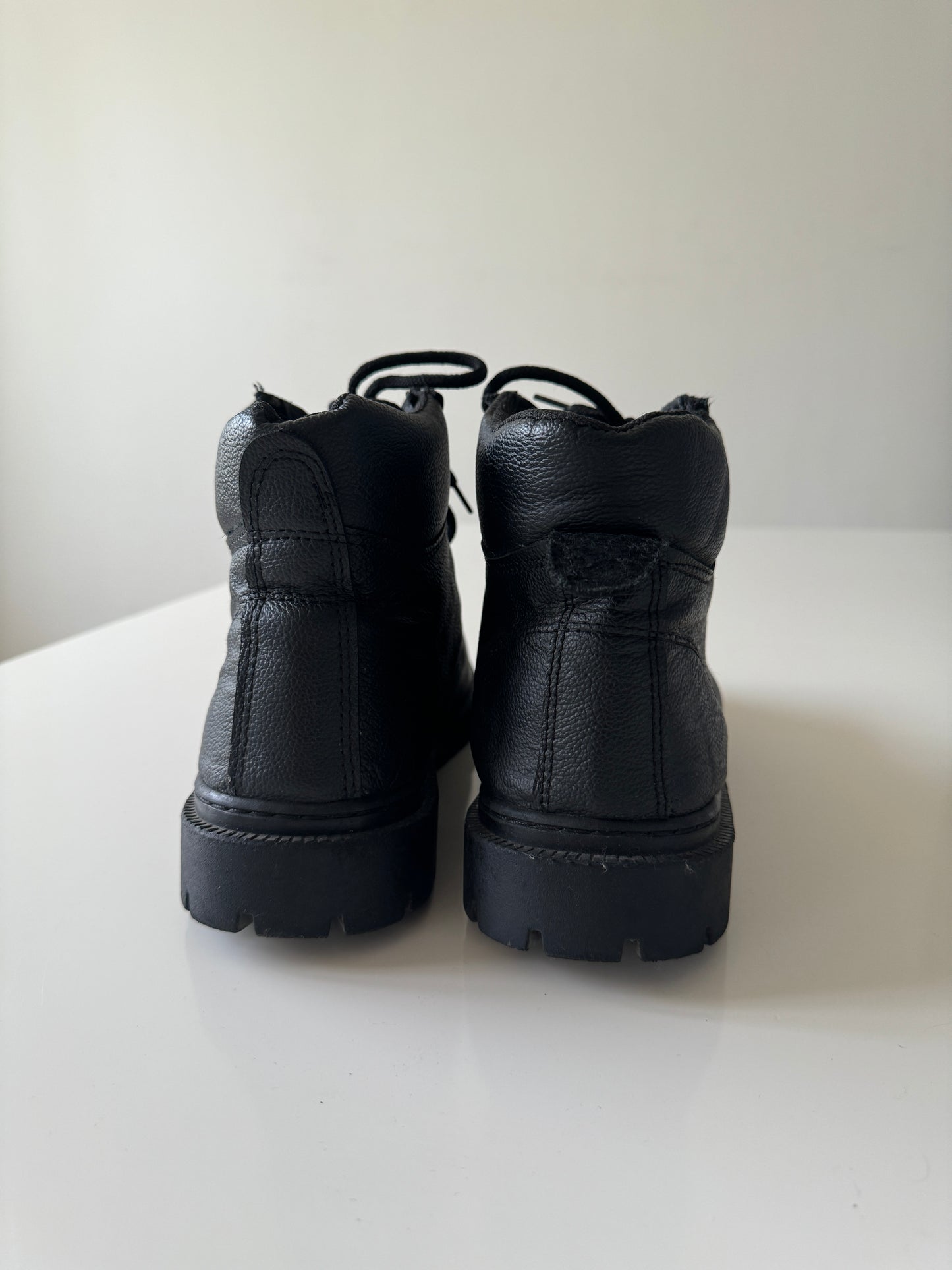 Botas industriales de piel, Talla 10Mx, Hombre