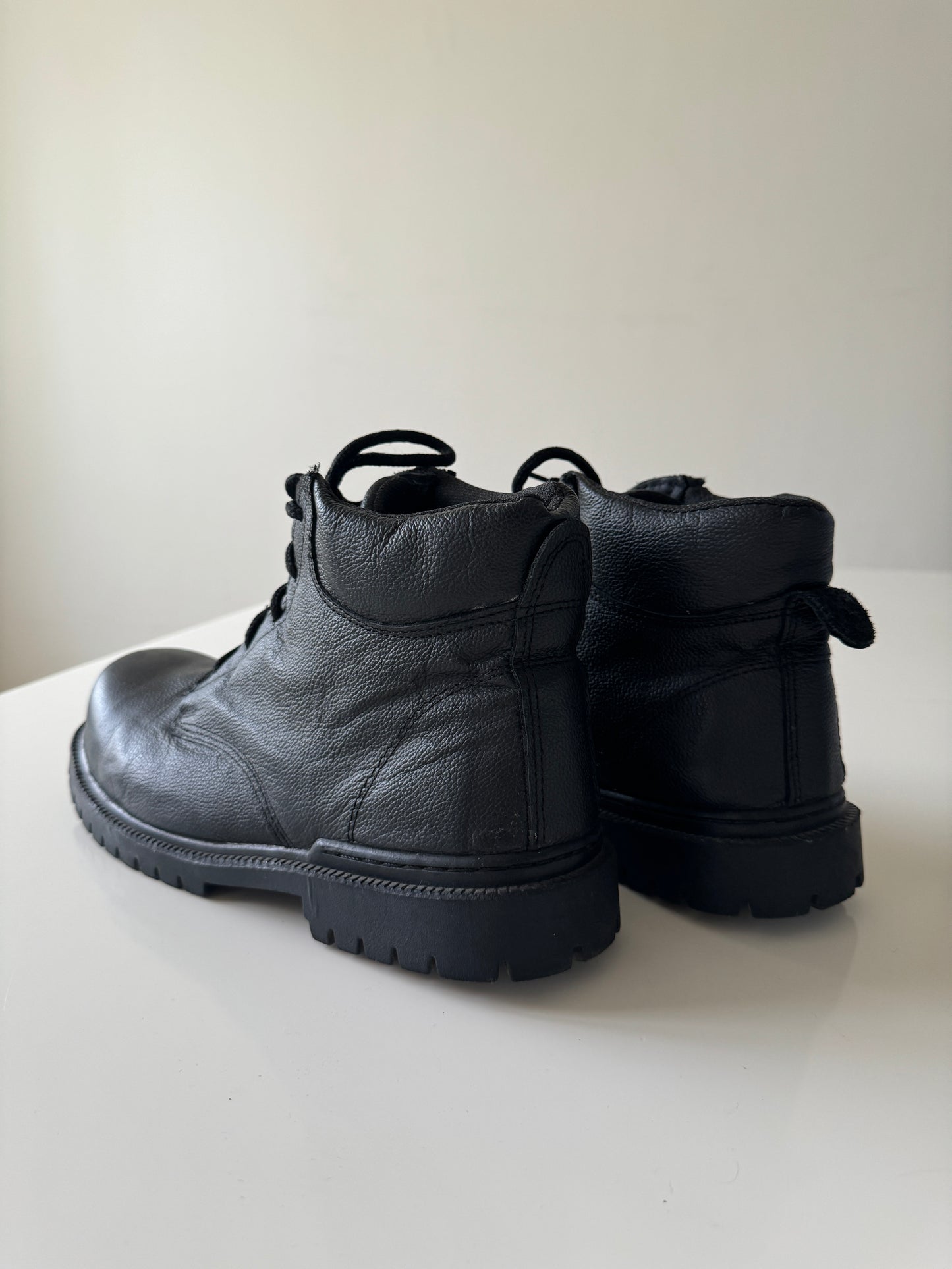 Botas industriales de piel, Talla 10Mx, Hombre