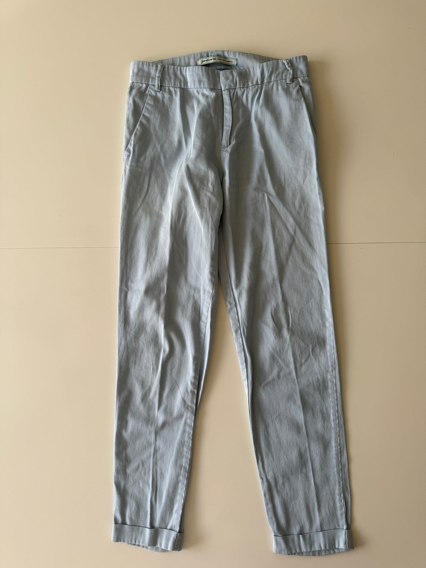Pantalones celestes, Talla 22Mx, 0Usa, XS, Mujer
