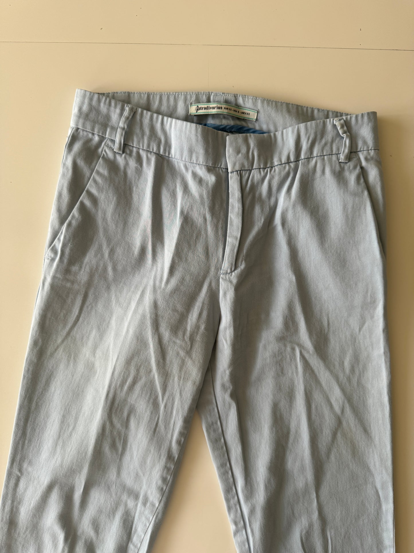 Pantalones celestes, Talla 22Mx, 0Usa, XS, Mujer