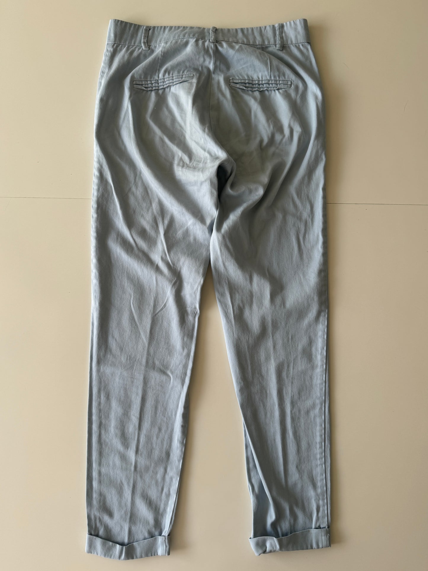 Pantalones celestes, Talla 22Mx, 0Usa, XS, Mujer