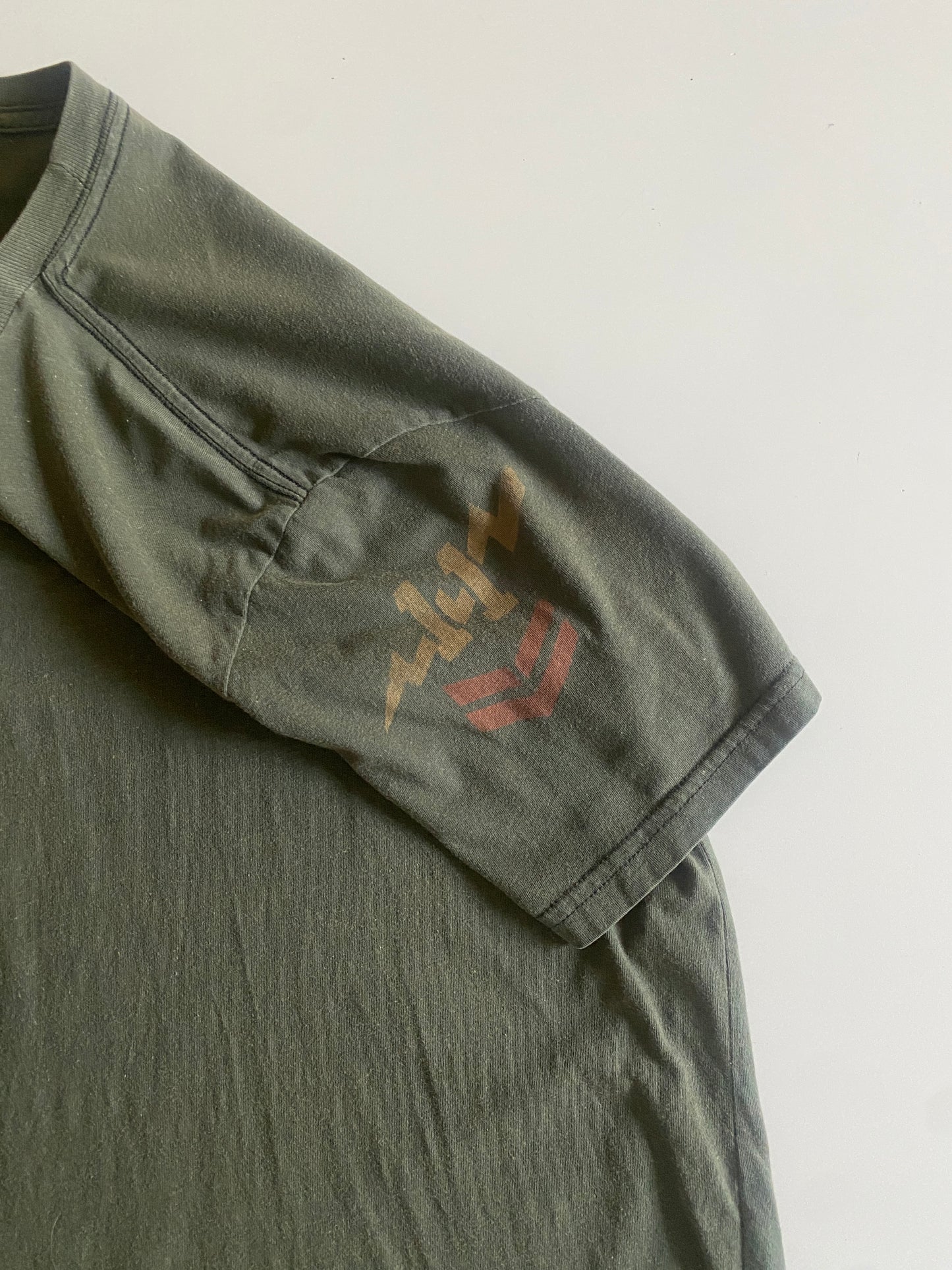 Playera con grafico espalda, Talla S/M, Hombre