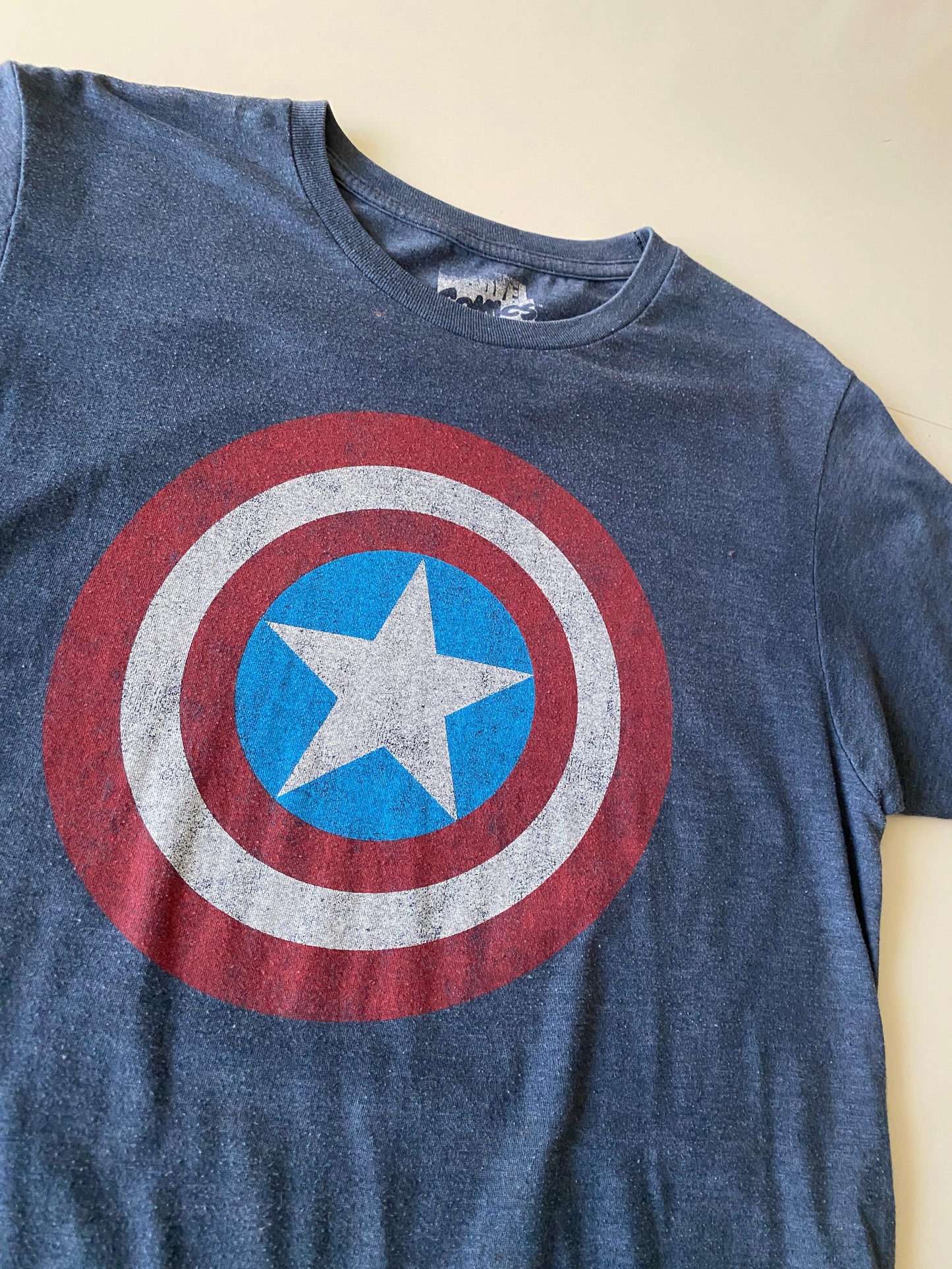 Playera Capital America, Talla S, Hombre