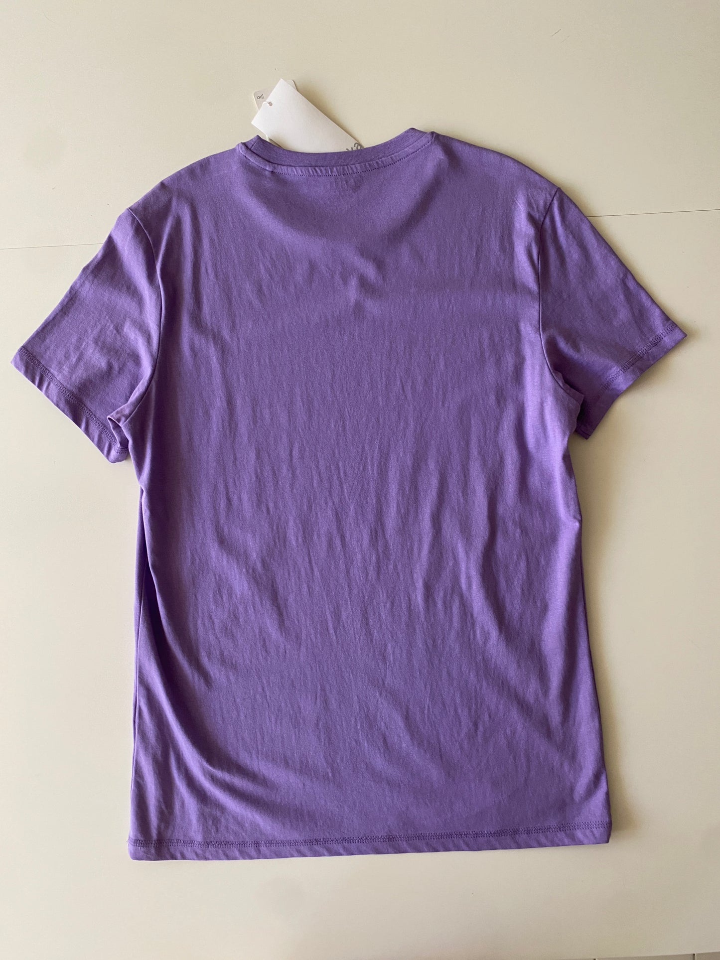 Playera lila, corte regular, Talla M, Hombre
