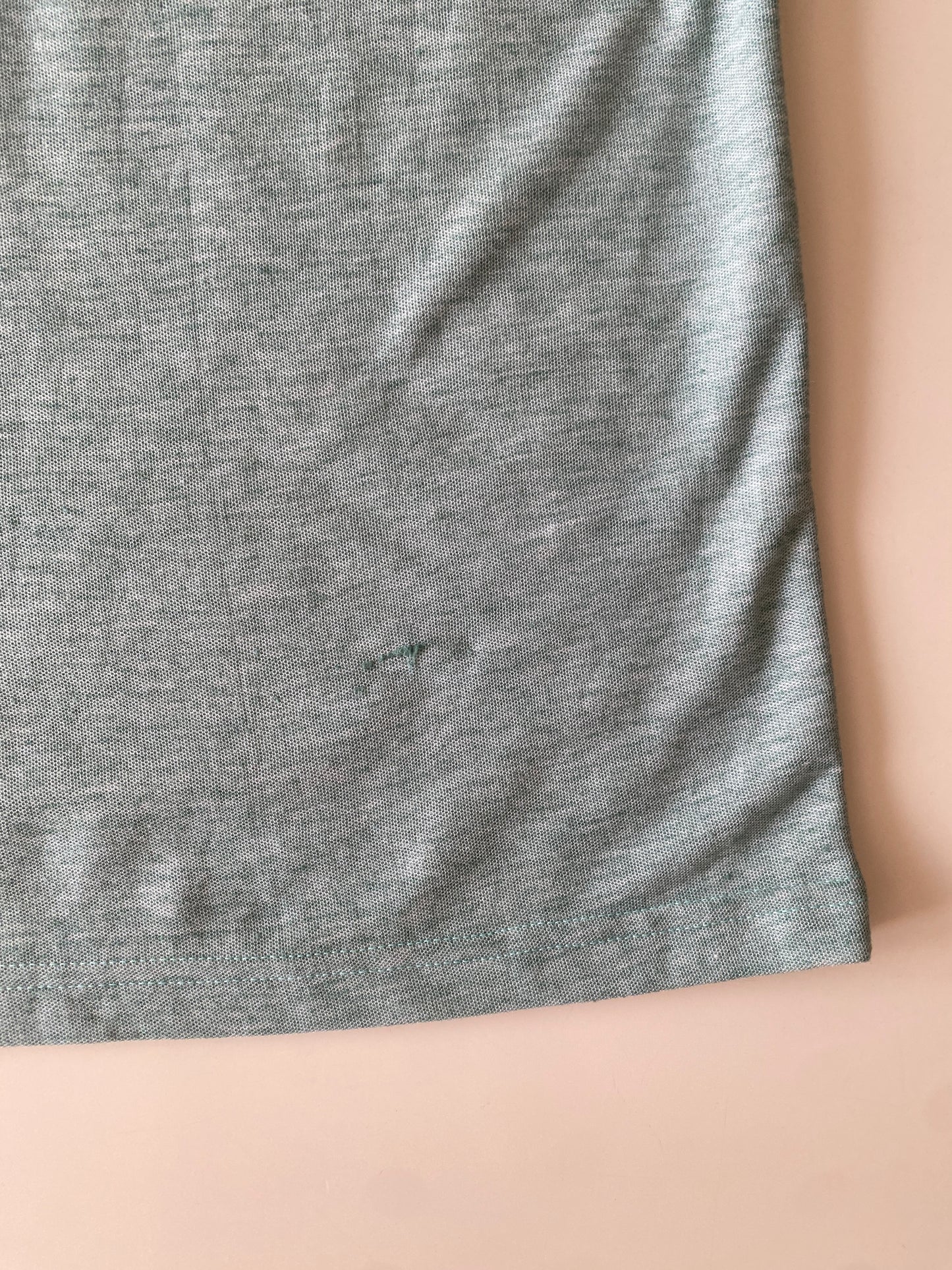 Camisa Polo manga corta verde, Talla S, Hombre