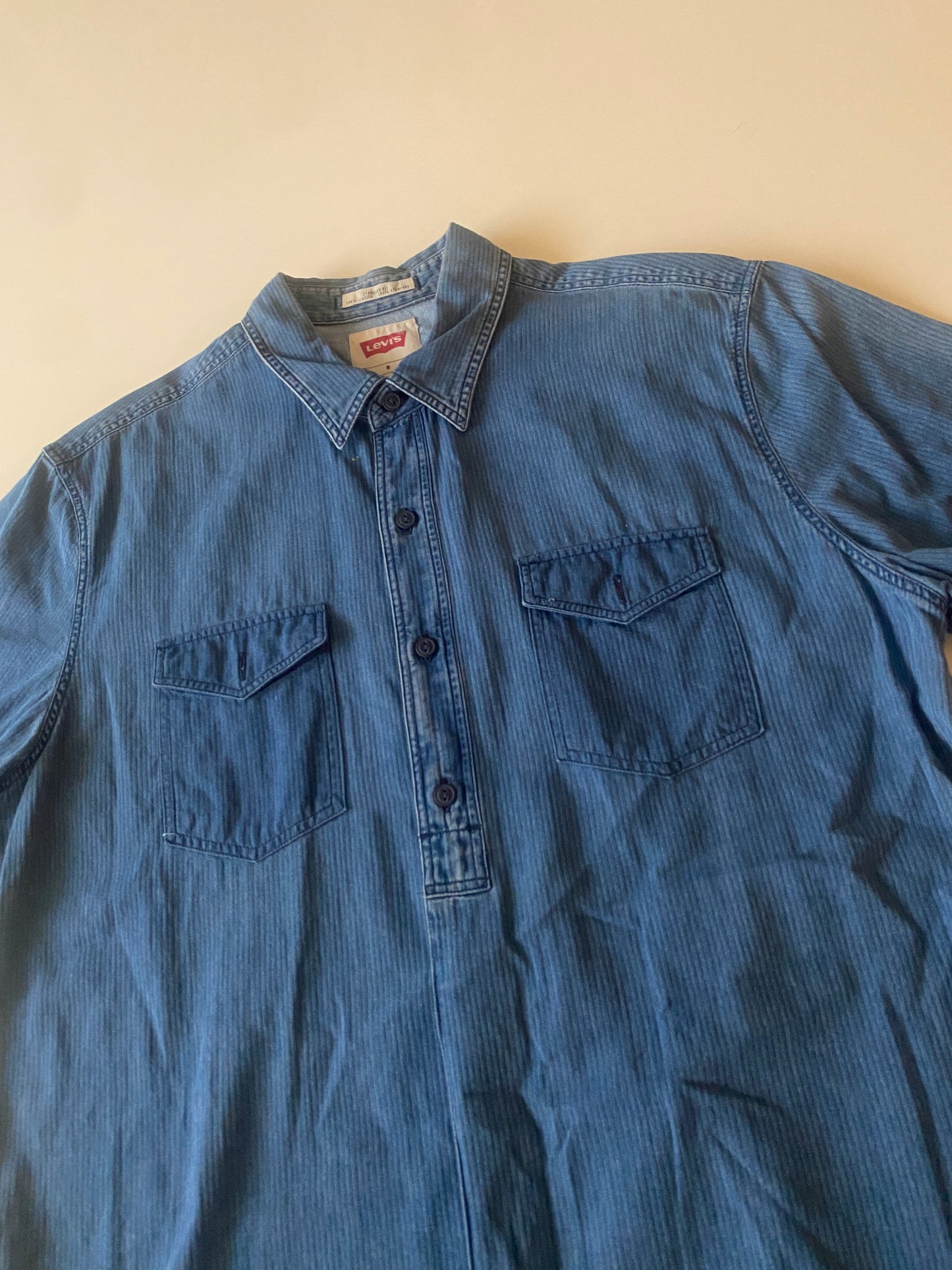 Camisa de mezclilla, Talla M, Hombre