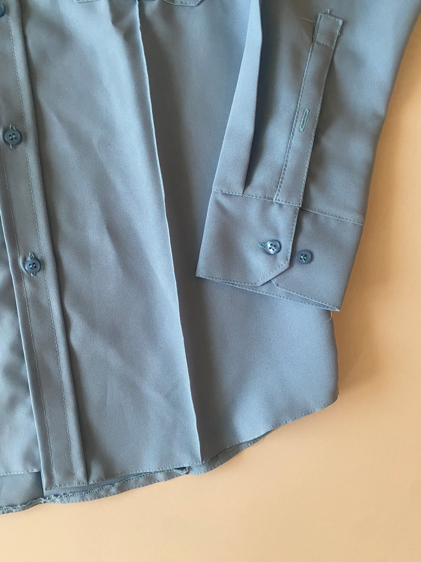 Camisa de trabajo celeste, Talla M, 40, Talla L, 44  Hombre