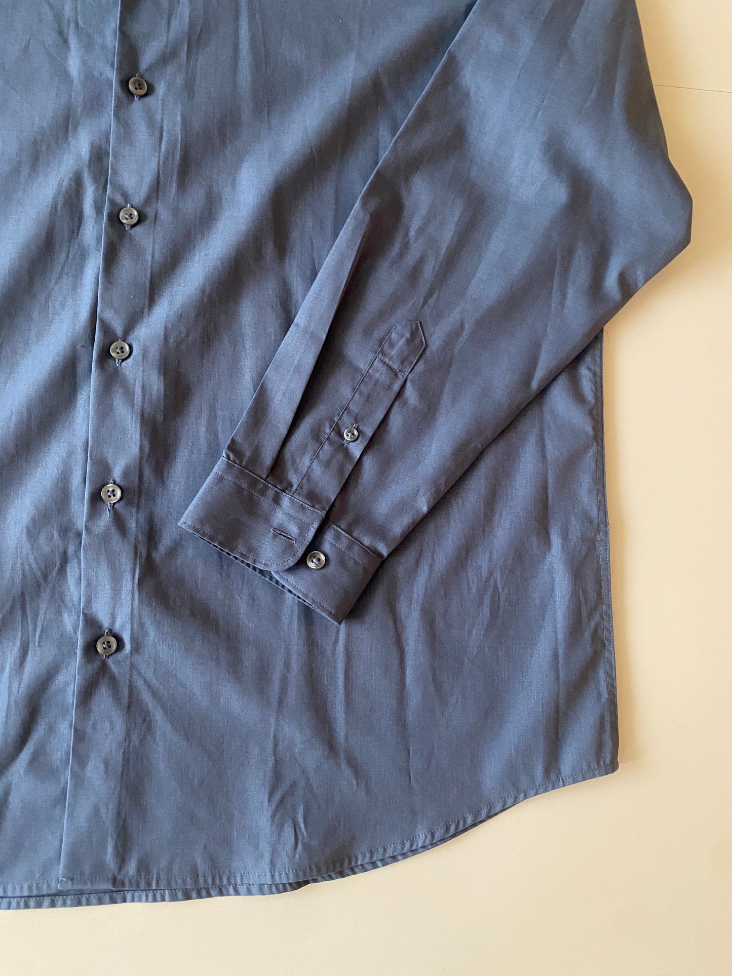Camisa azul/gris, Talla XXL, Hombre