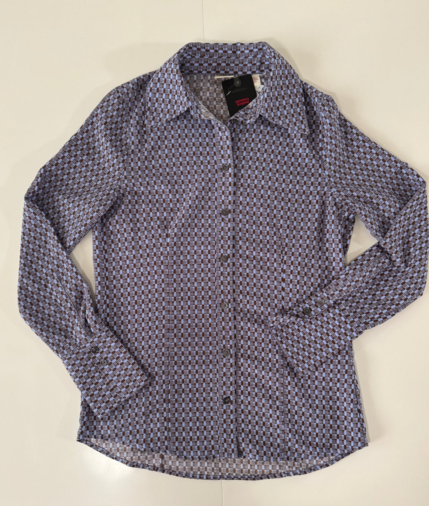 Camisa estampado retro, Talla XS, Mujer, Levis
