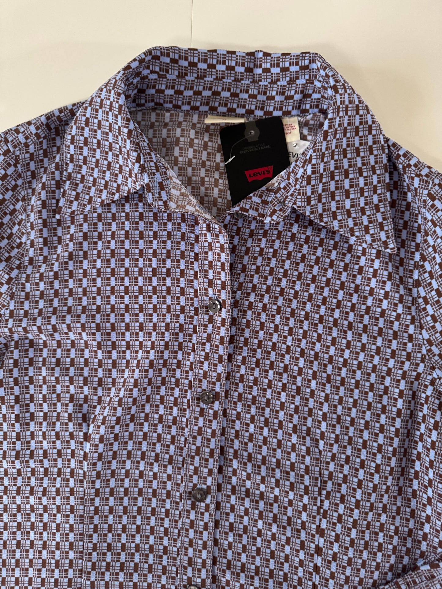 Camisa estampado retro, Talla XS, Mujer, Levis