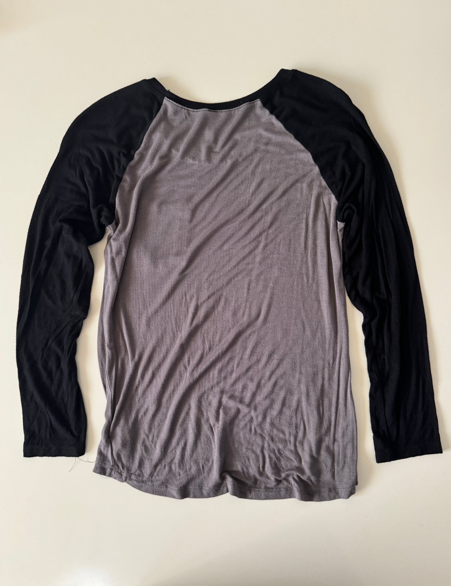 Playera manga raglan, Talla L, Mujer