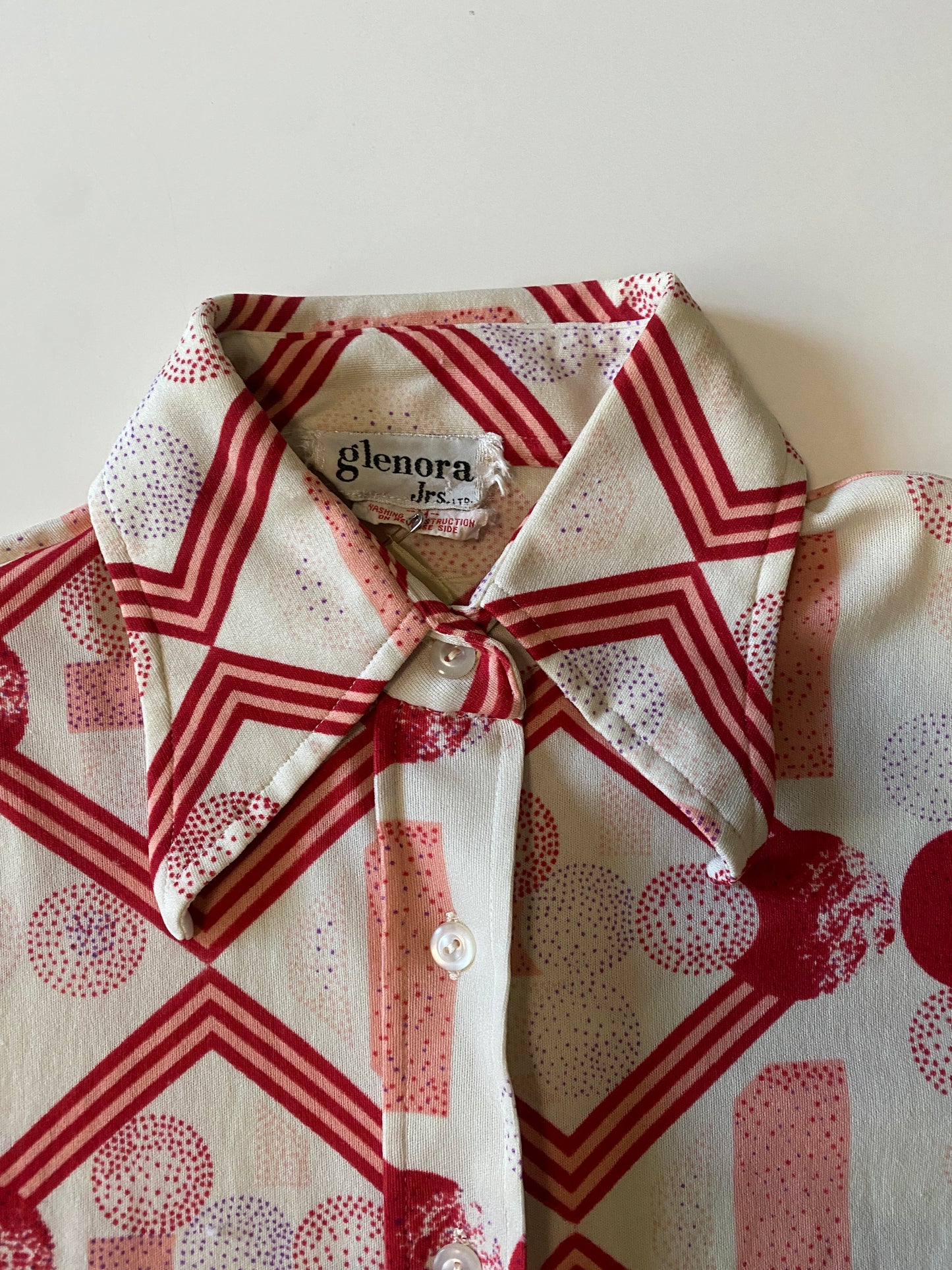 Blusa estampada Vintage, Talla M, Mujer, VINTAGE