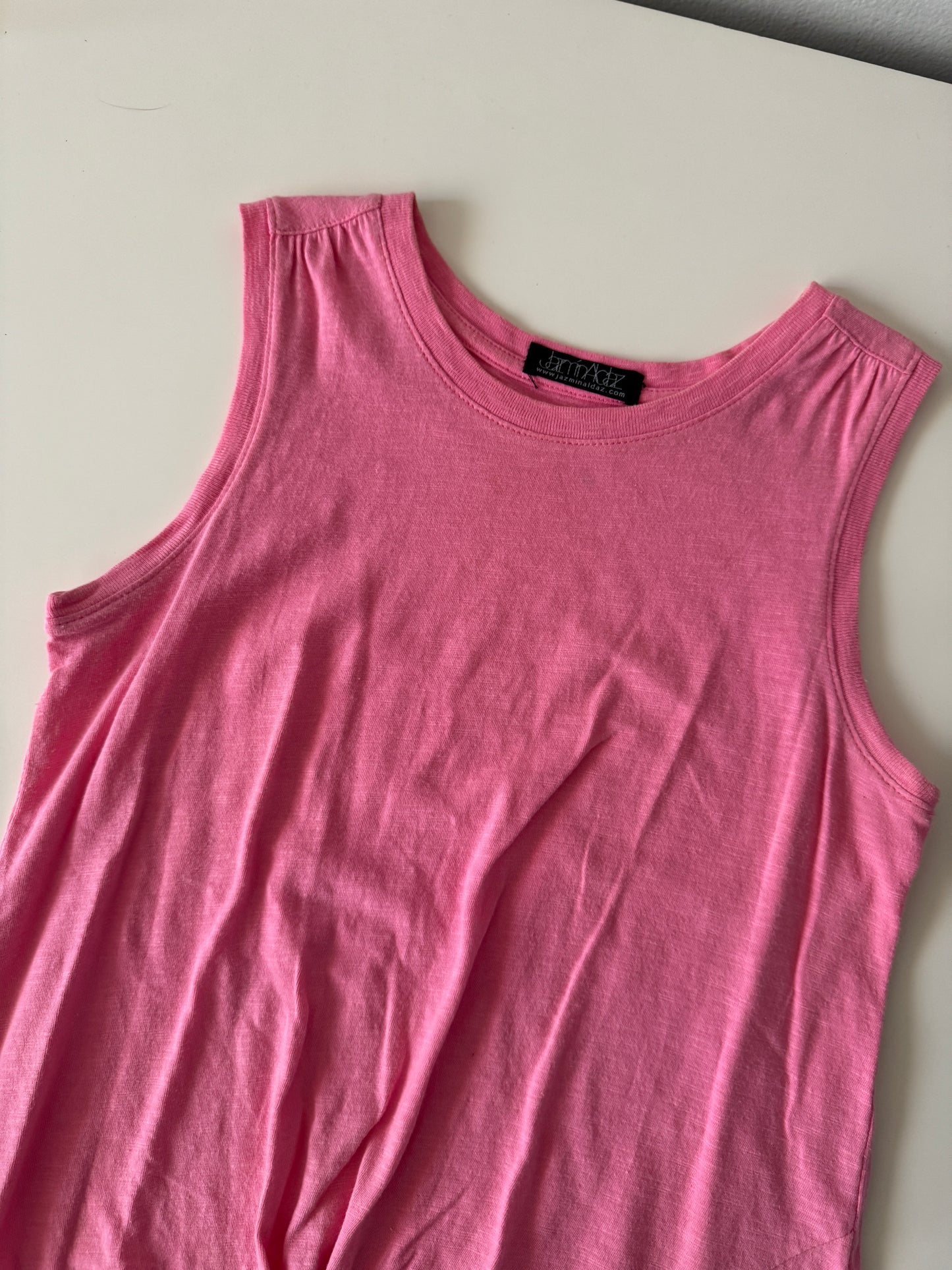 Playera deportiva rosa, Talla 14-15 Niñas, Mujer S