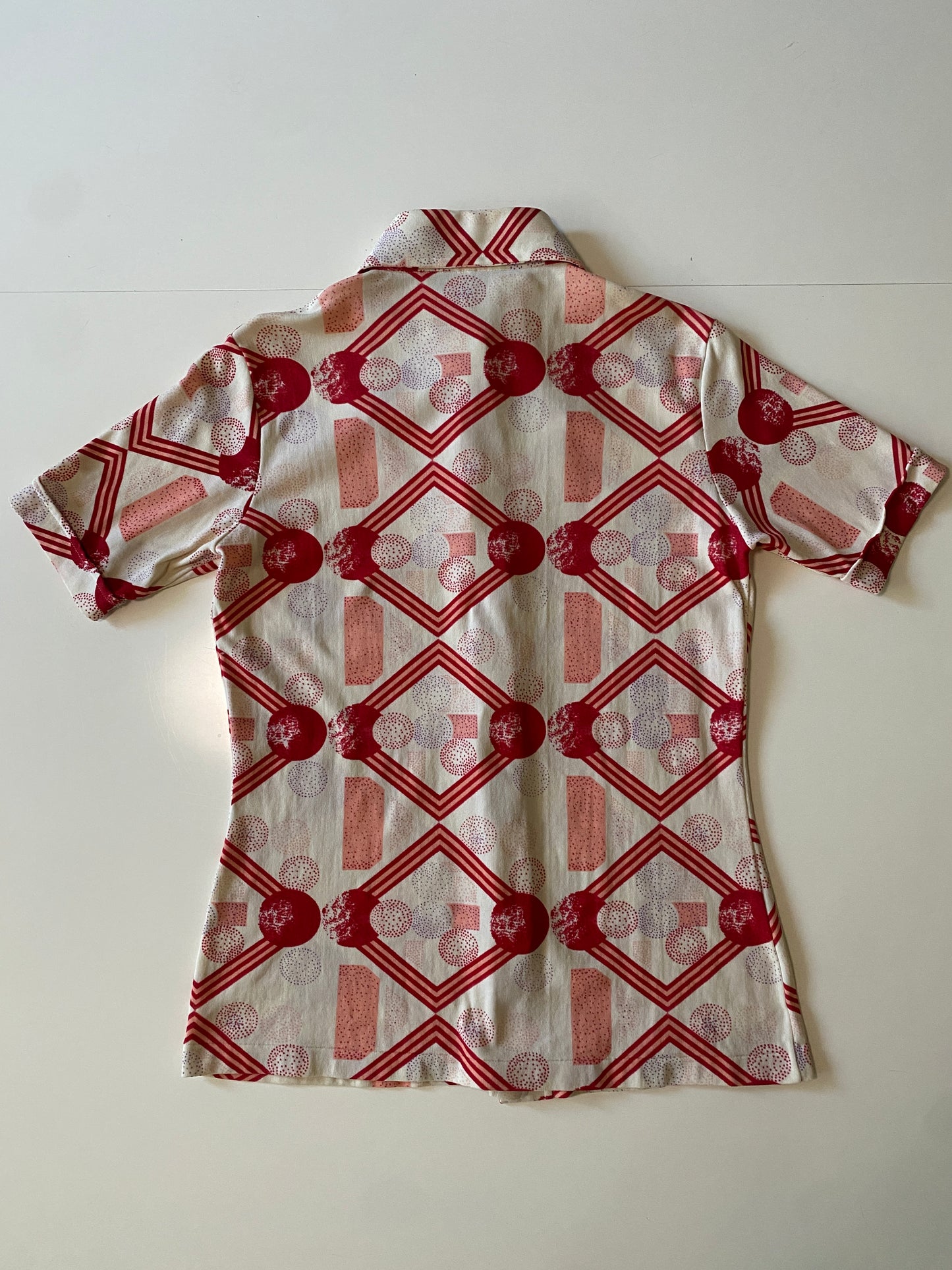 Blusa estampada Vintage, Talla M, Mujer, VINTAGE