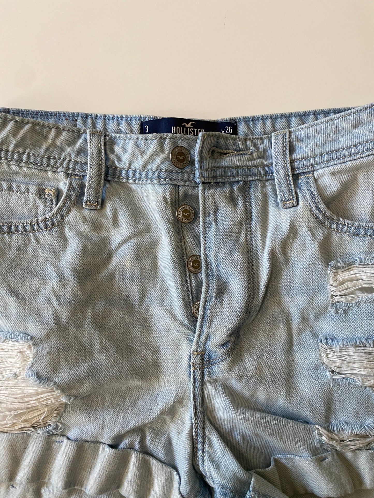 Shorts mezclilla, Talla 3, w26, Mujer