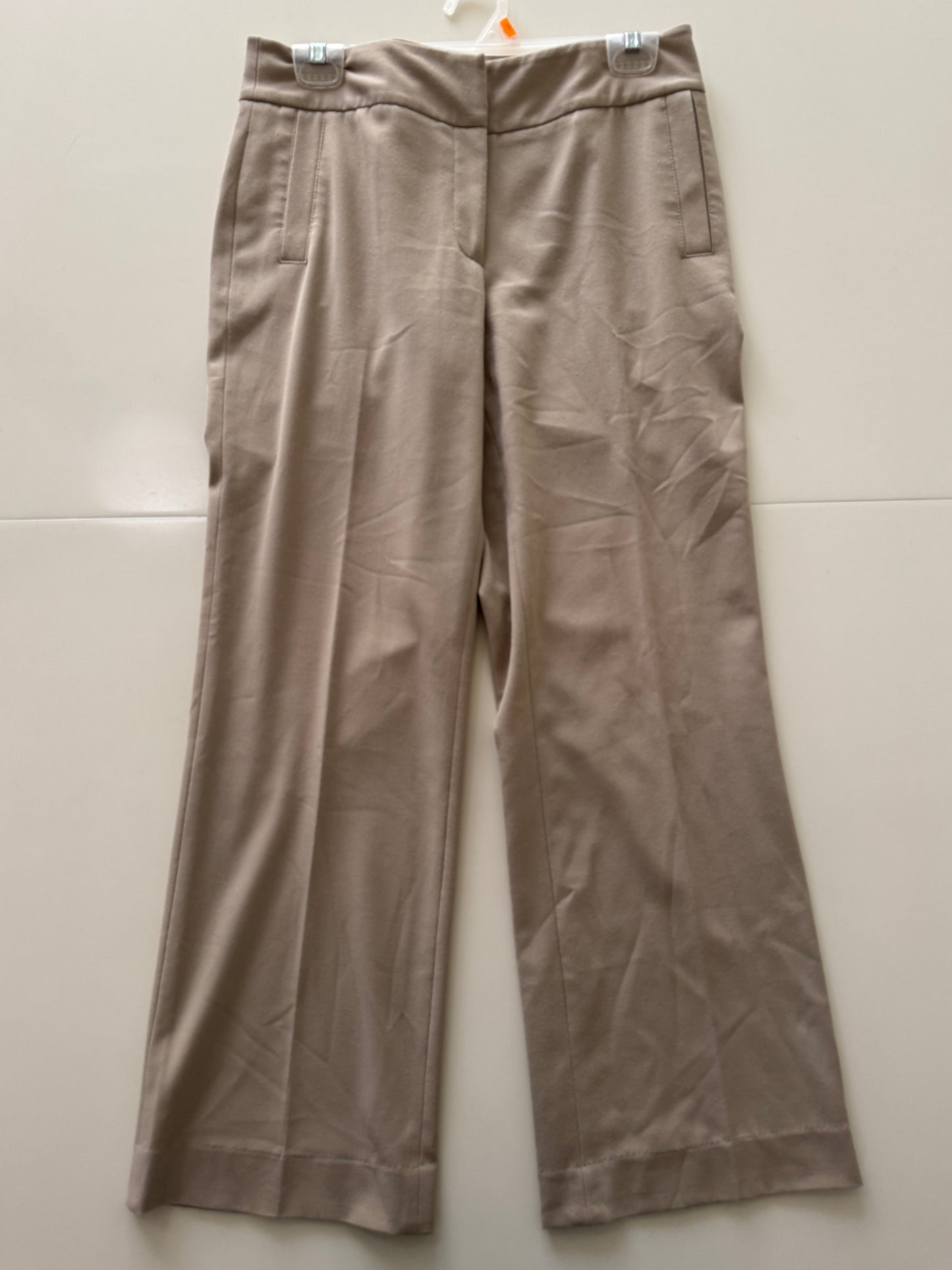 Pantalones beige de vestir, Talla 6, M, Mujer, Rafaella