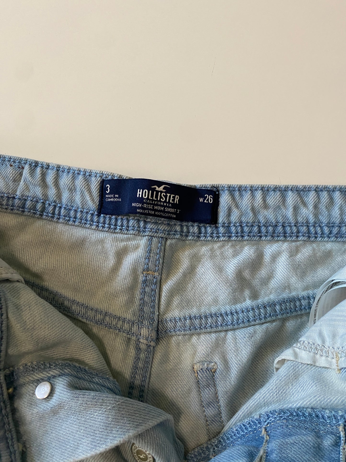 Shorts mezclilla, Talla 3, w26, Mujer