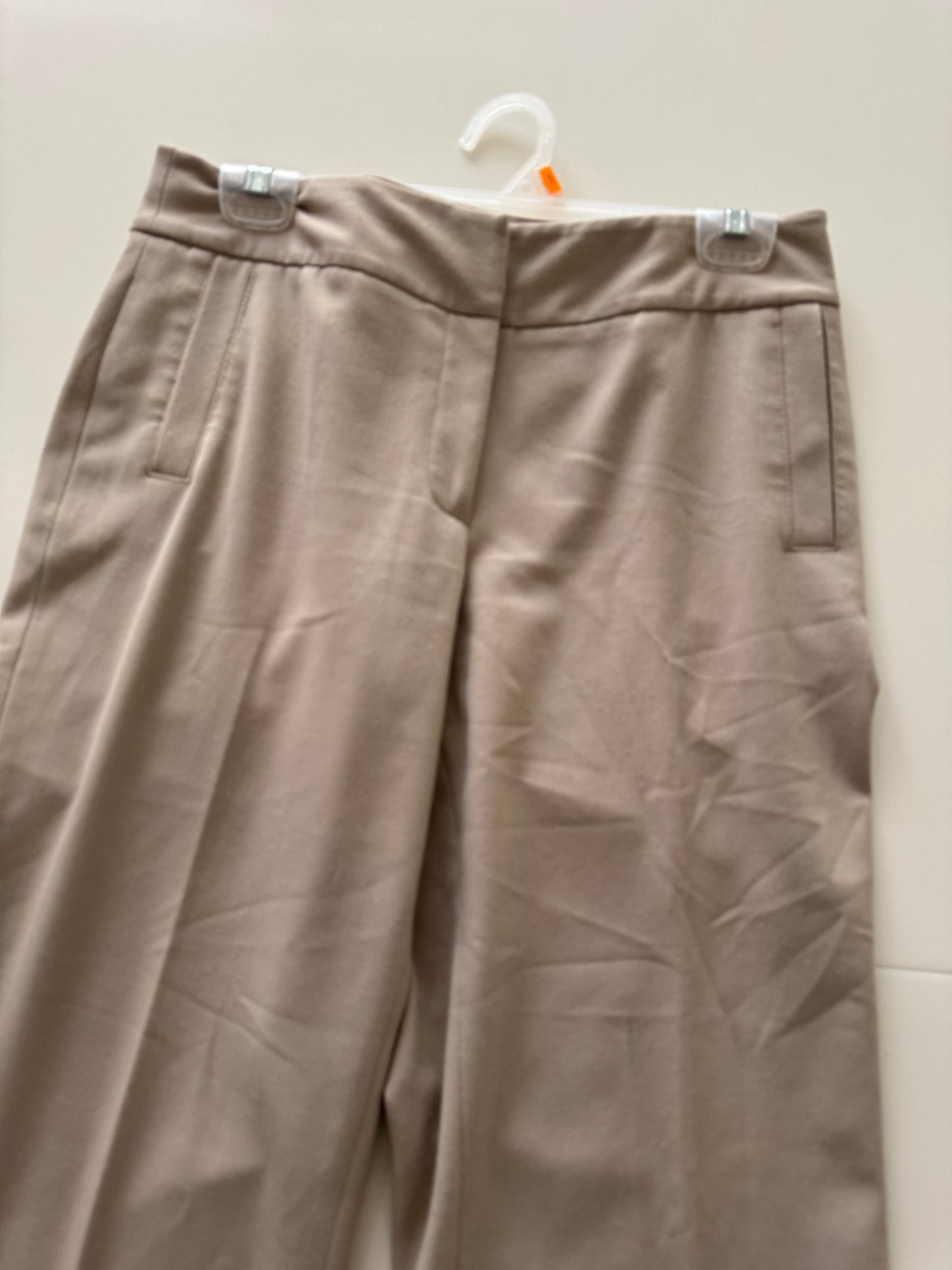 Pantalones beige de vestir, Talla 6, M, Mujer, Rafaella