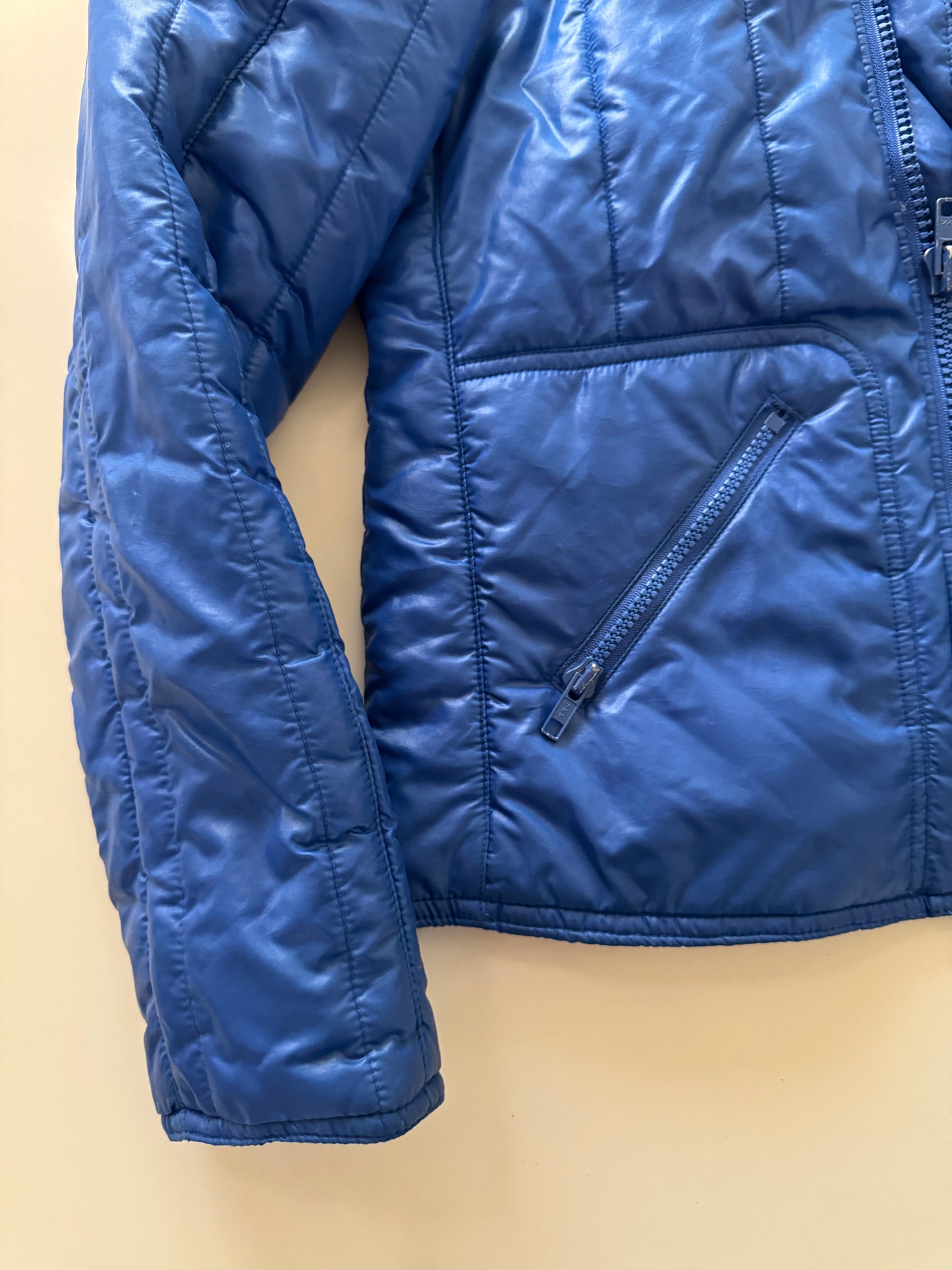 Puffer jacket azul, Talla S, Mujer, Tommy Tommy Hilfiger
