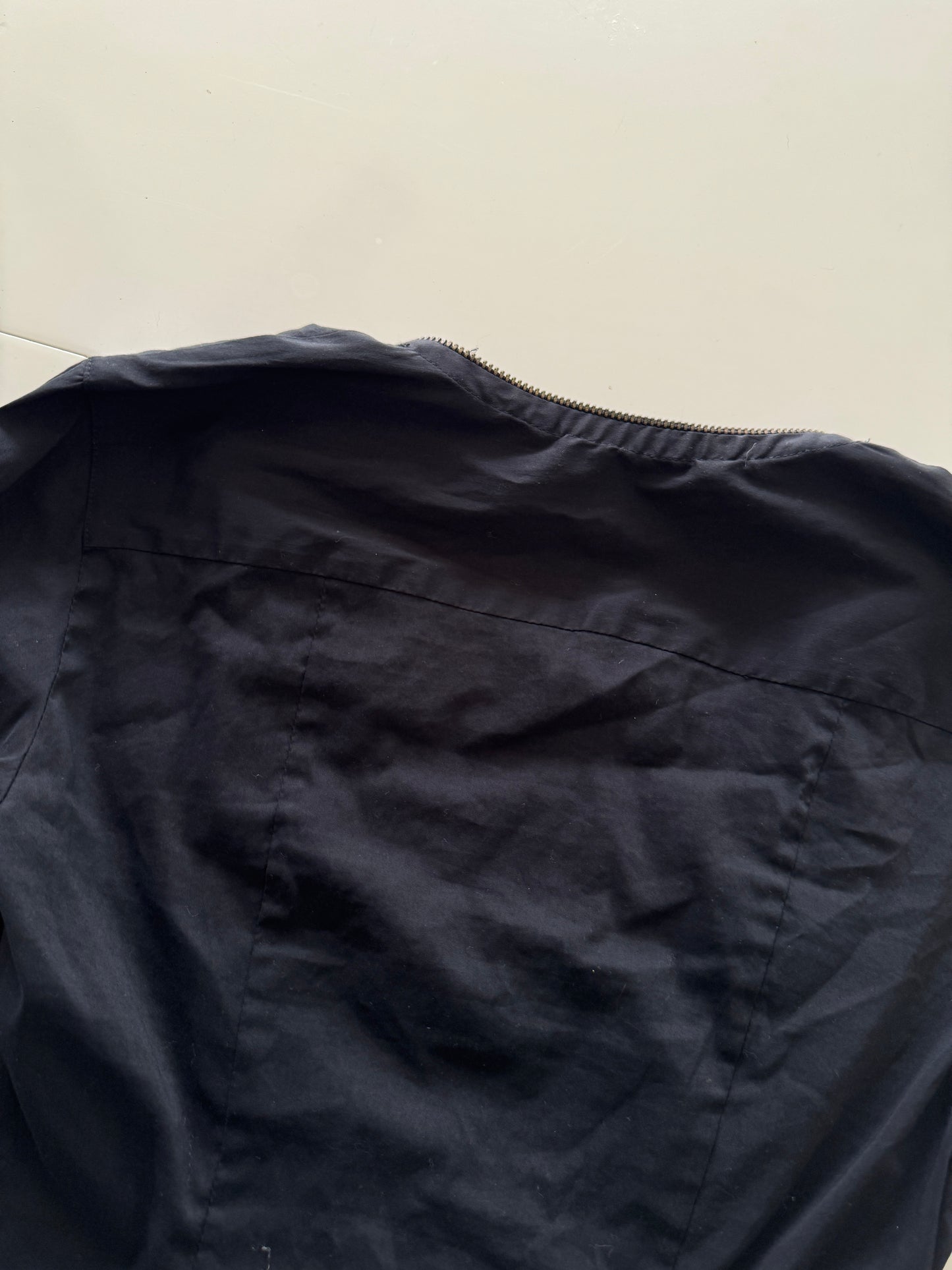 Blusa negra cruzada, Talla Xs, Mujer, A/X Armani Exchange