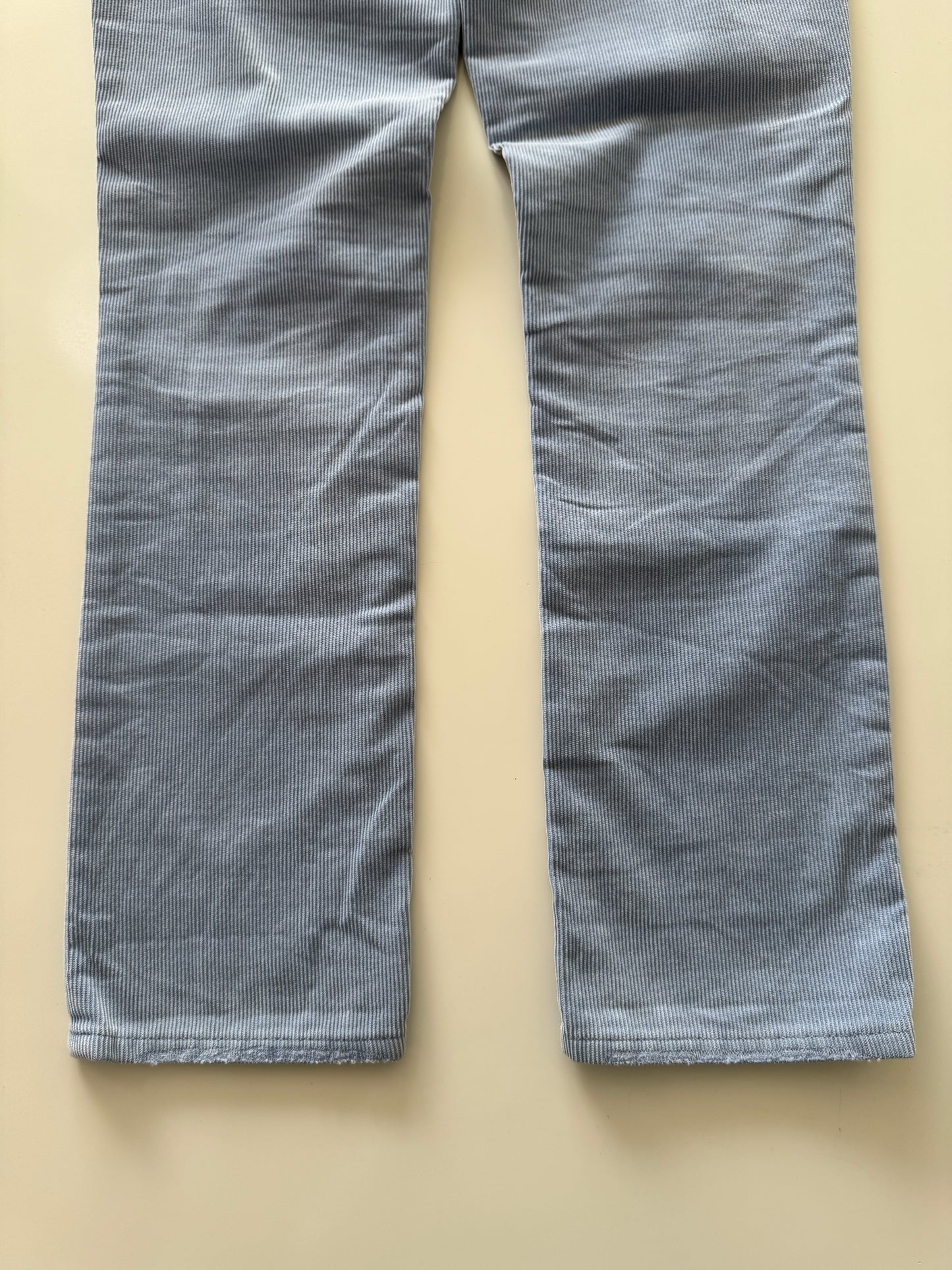 Pantalones de corduroy celeste, Talla 26, S, Mujer, Gap 1969
