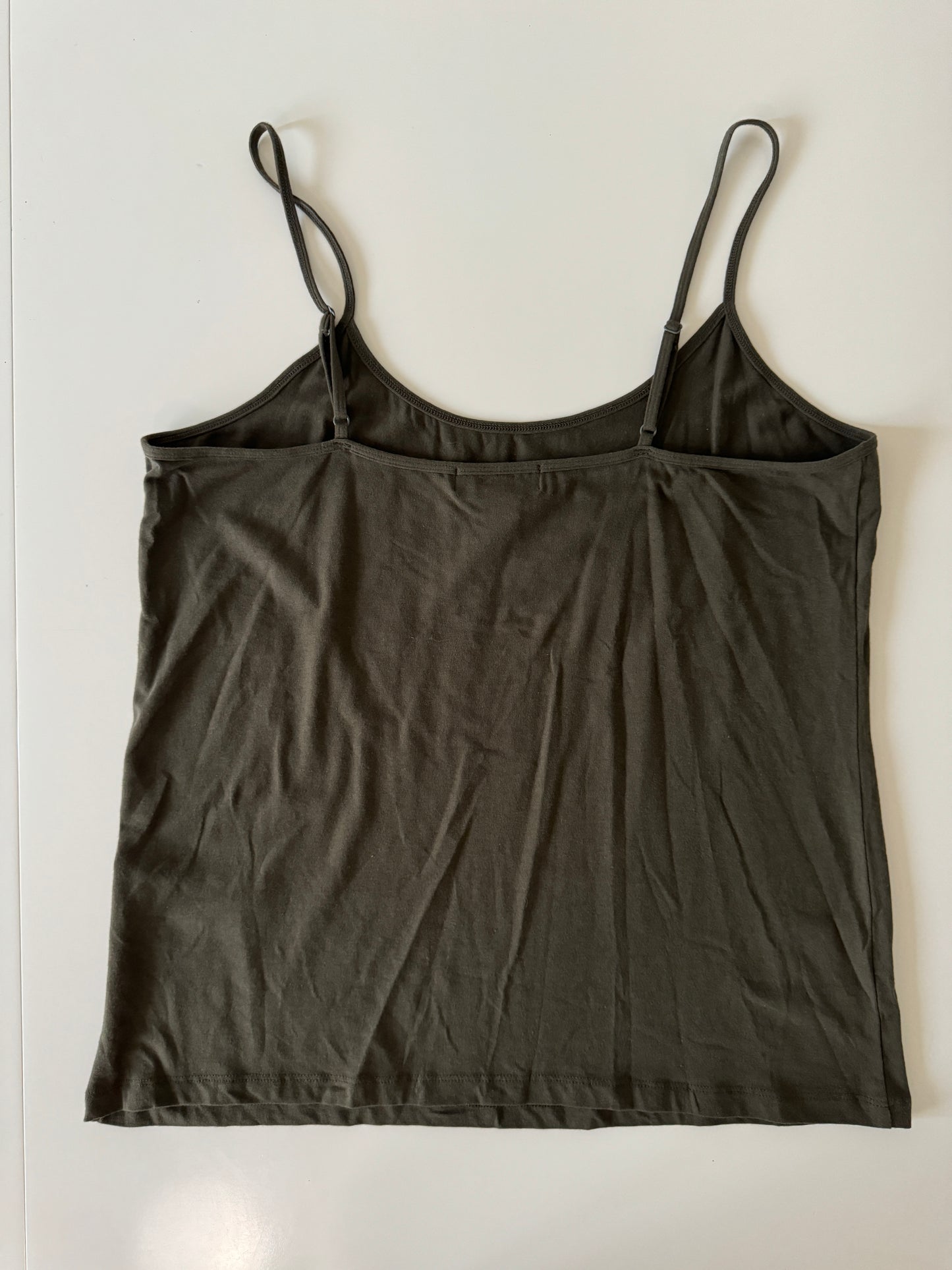 Tanks tirantes verde militar, Talla 3X, Mujer
