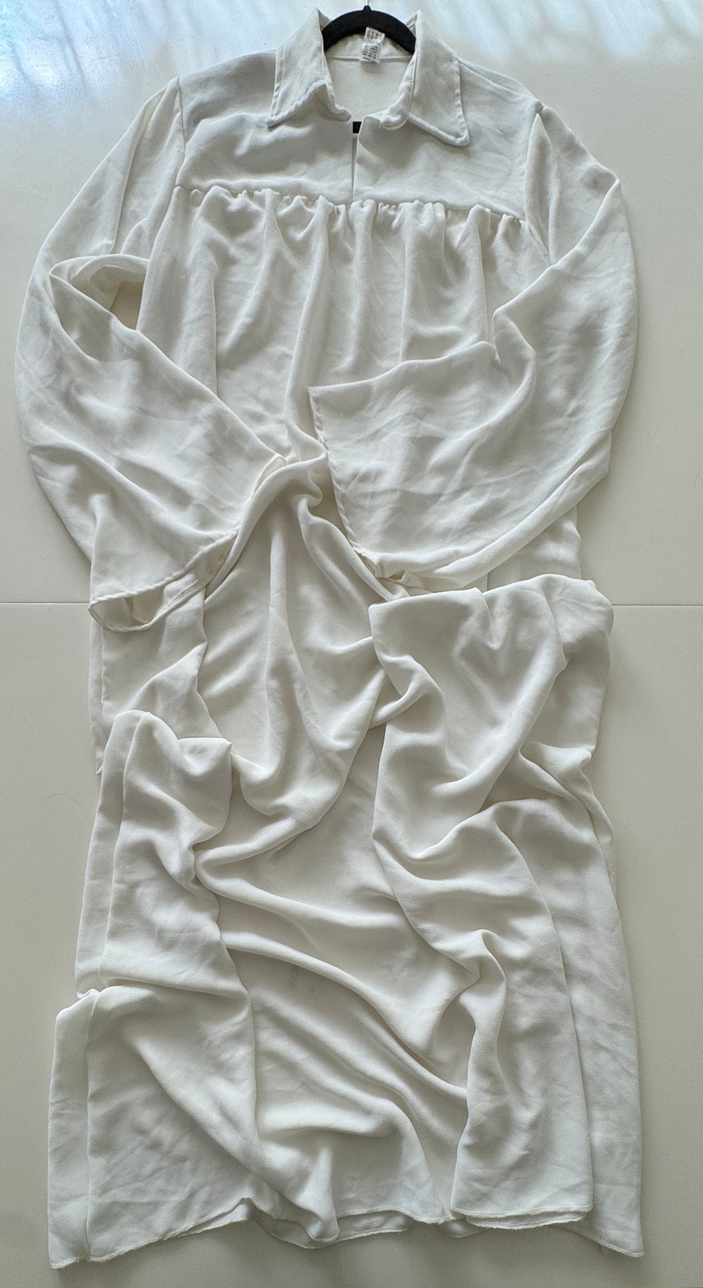 Vestuario tunica blanca, Talla M/L, Unisex