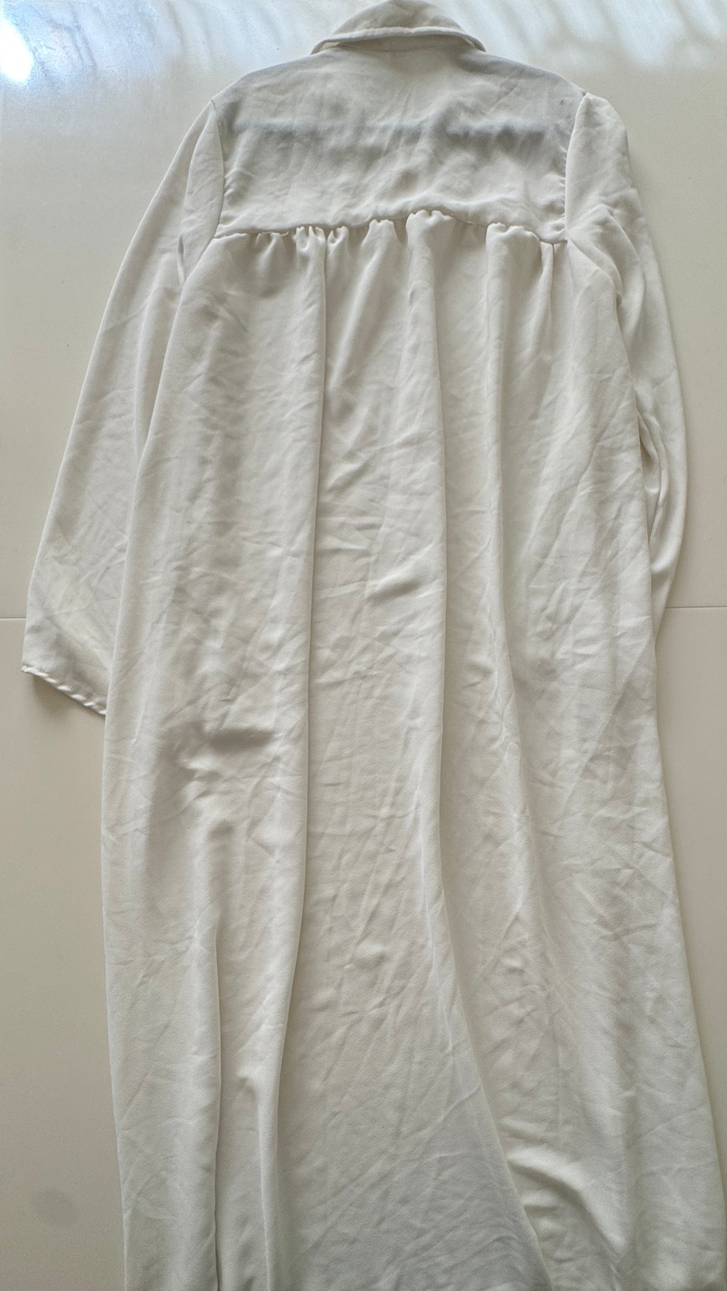 Vestuario tunica blanca, Talla M/L, Unisex