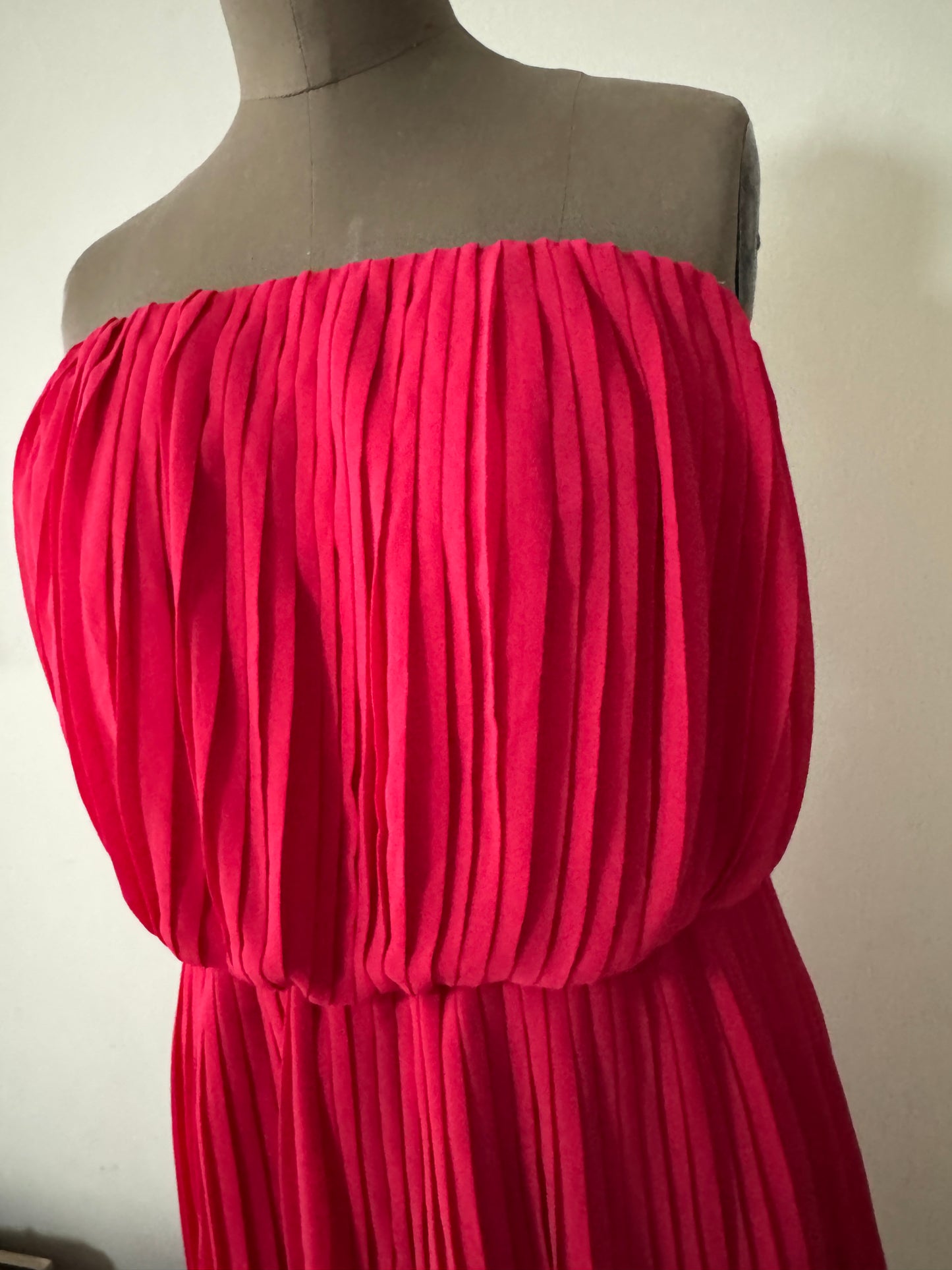 Vestido tabloneado, Talla L, Mujer, BCBGeneration