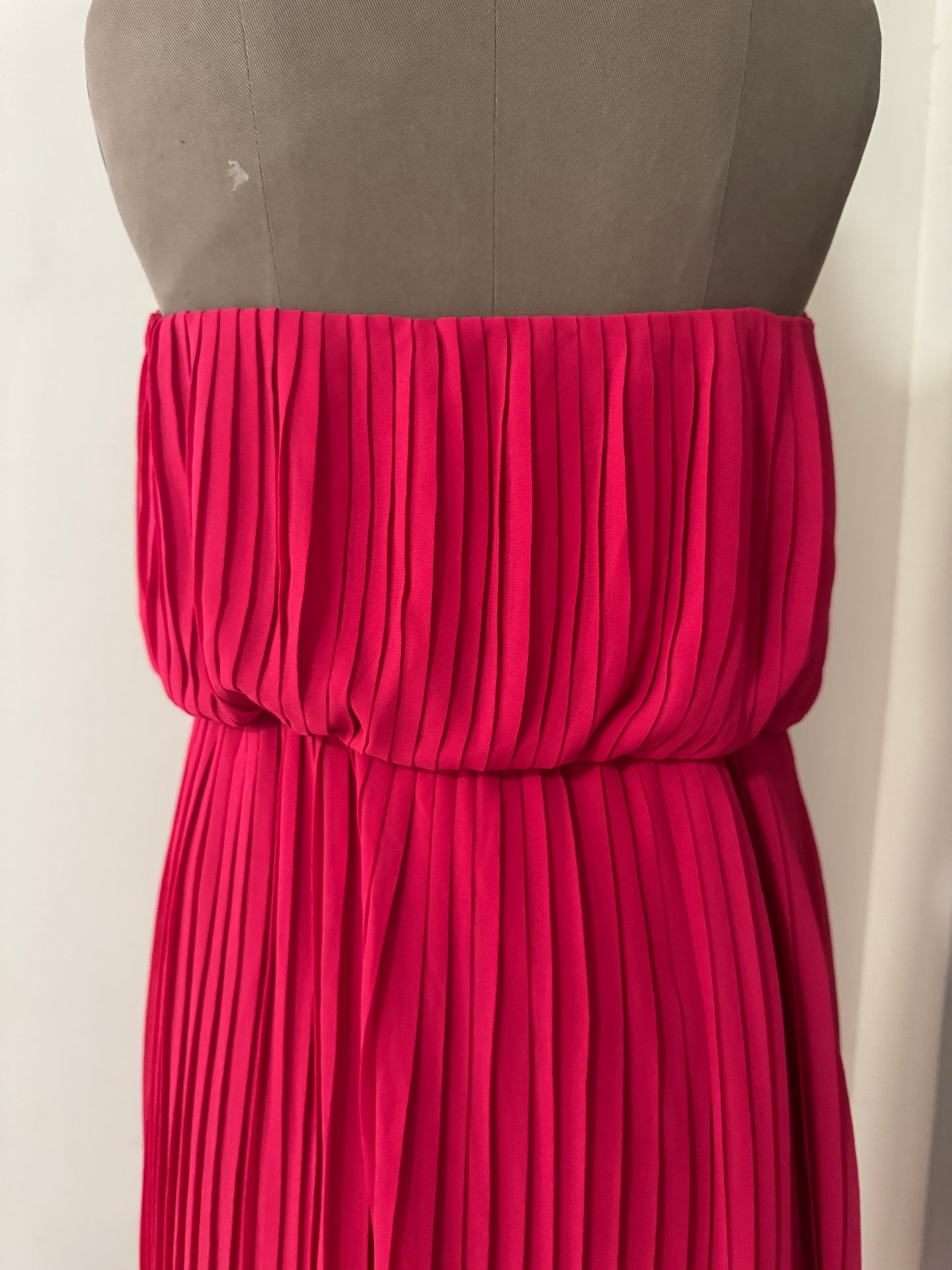 Vestido tabloneado, Talla L, Mujer, BCBGeneration