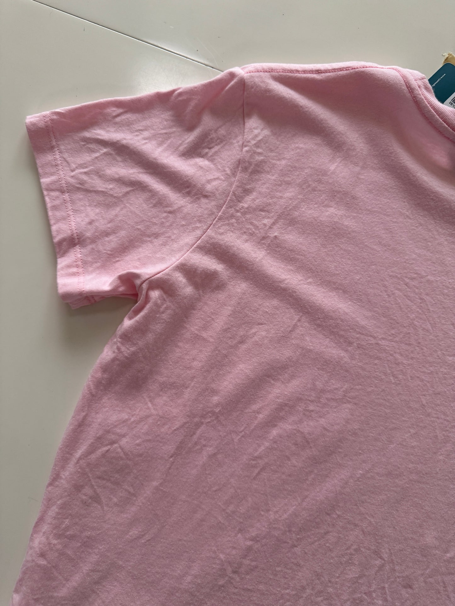 Playera basica rosa pastel, Talla M, Mujer, C&A