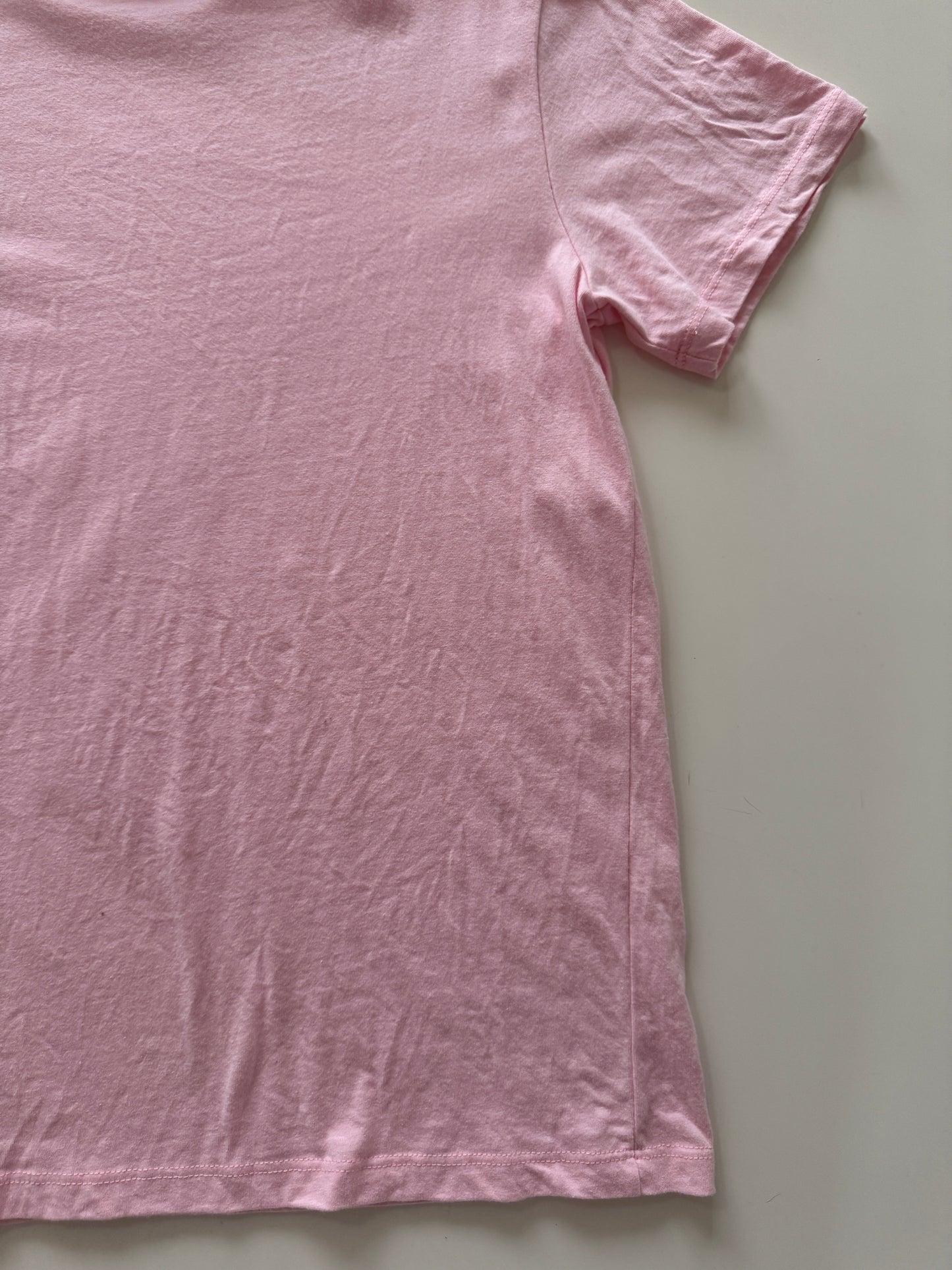 Playera basica rosa pastel, Talla M, Mujer, C&A