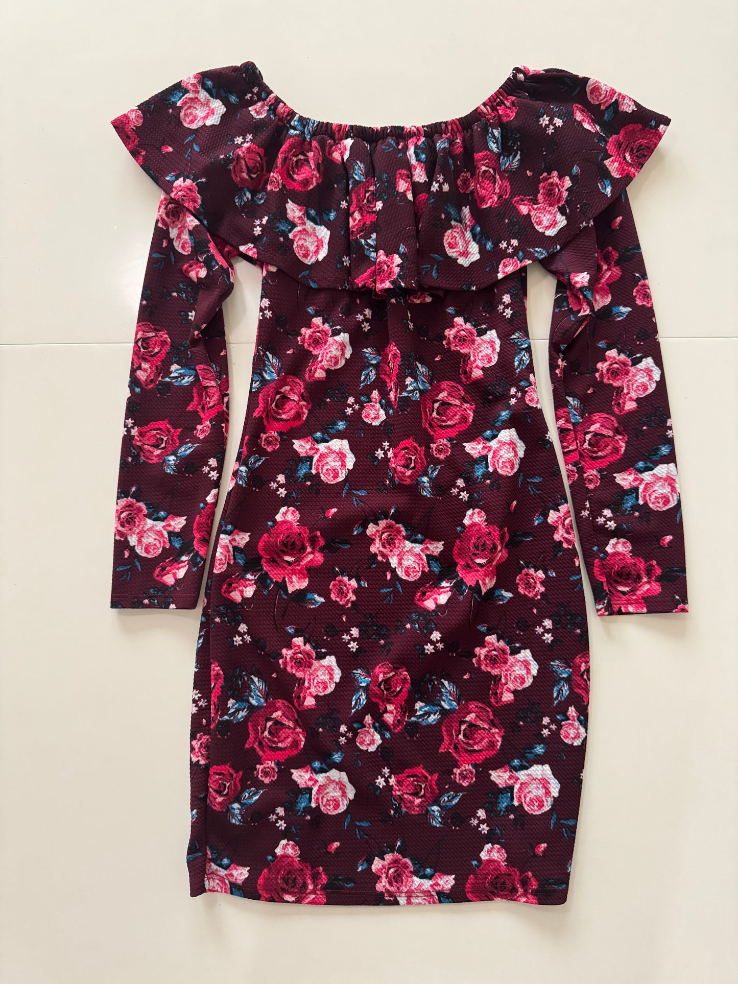 Vestido estampado de flores, Talla S, Mujer, Jessi