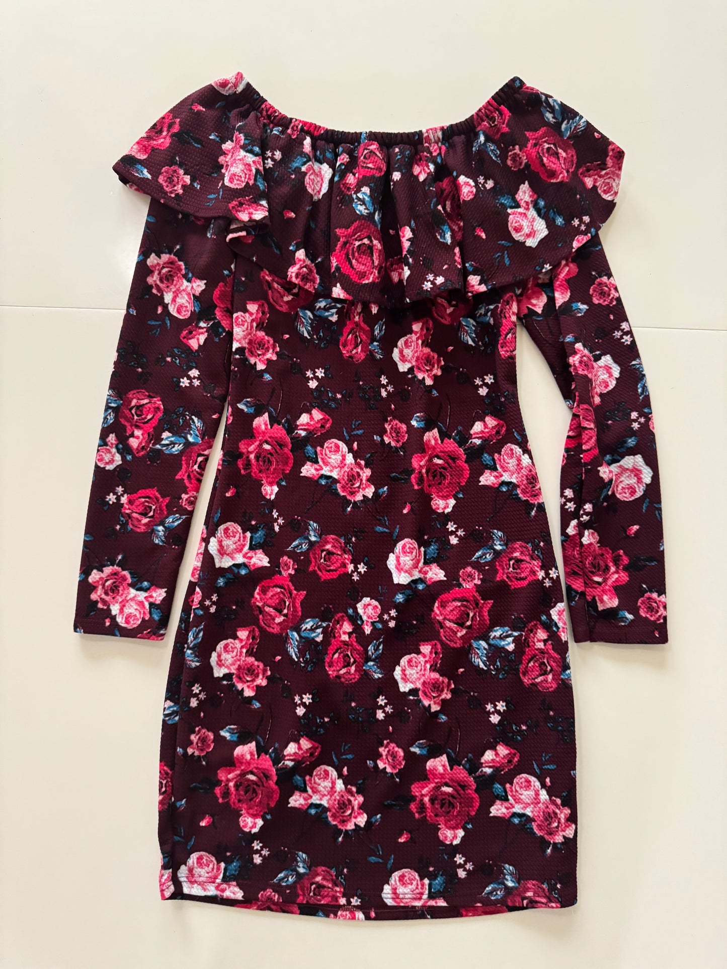 Vestido estampado de flores, Talla S, Mujer, Jessi