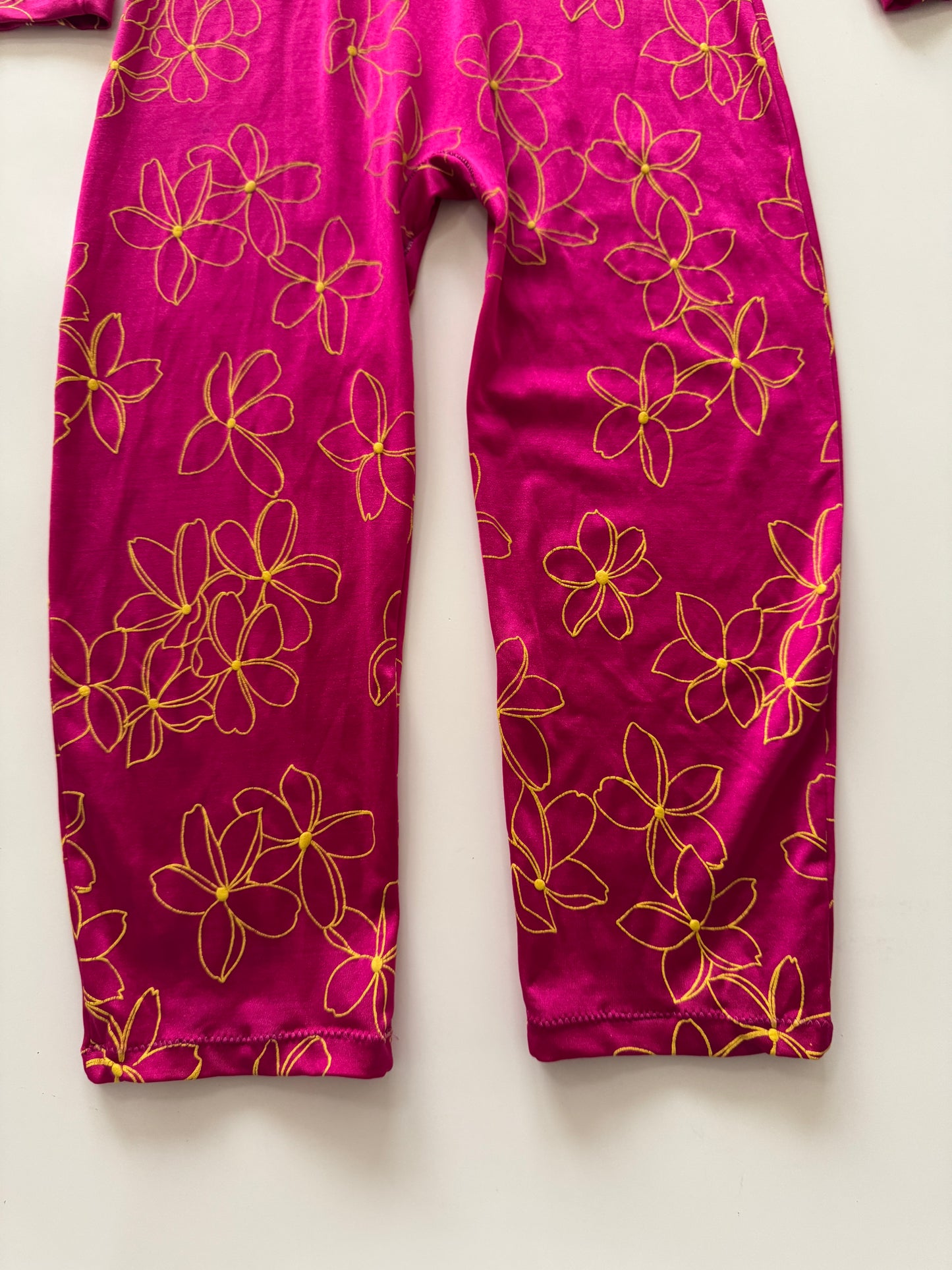Body de licra estampada rosa, Talla S, Mujer