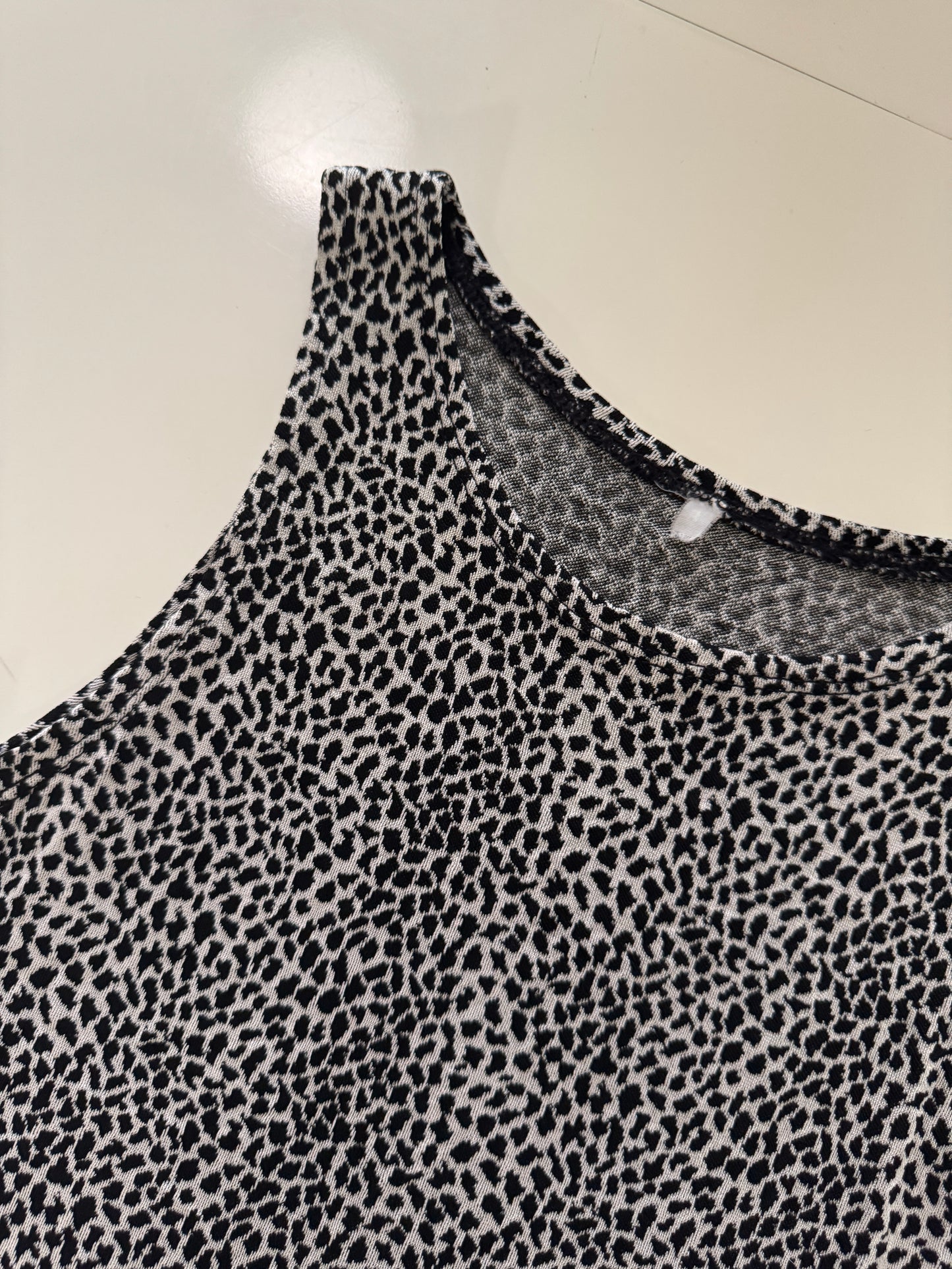 Blusa tejida sin mangas, Talla S, Mujer