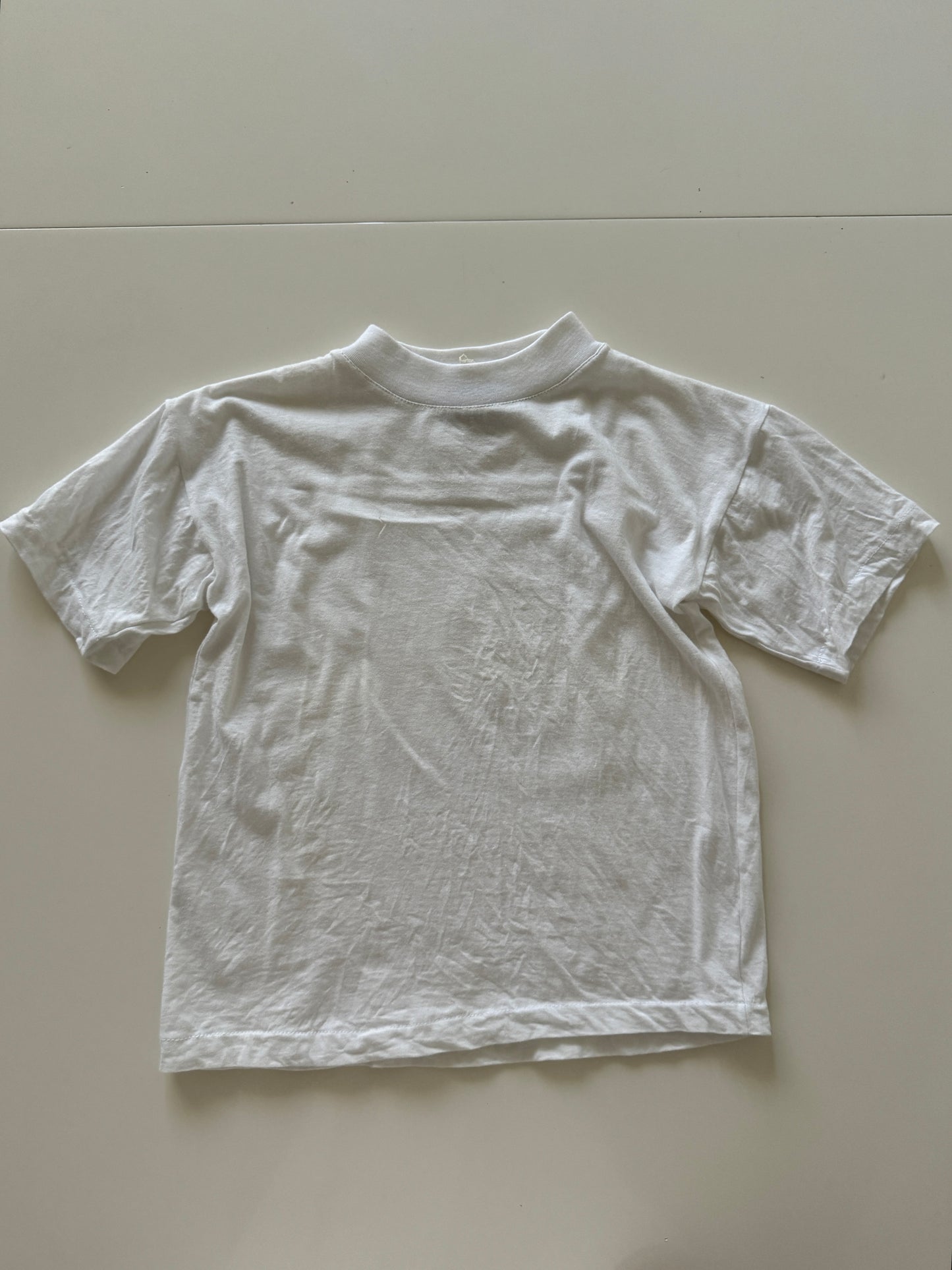Blusa basica blanca, Talla 12-14 años, Teen