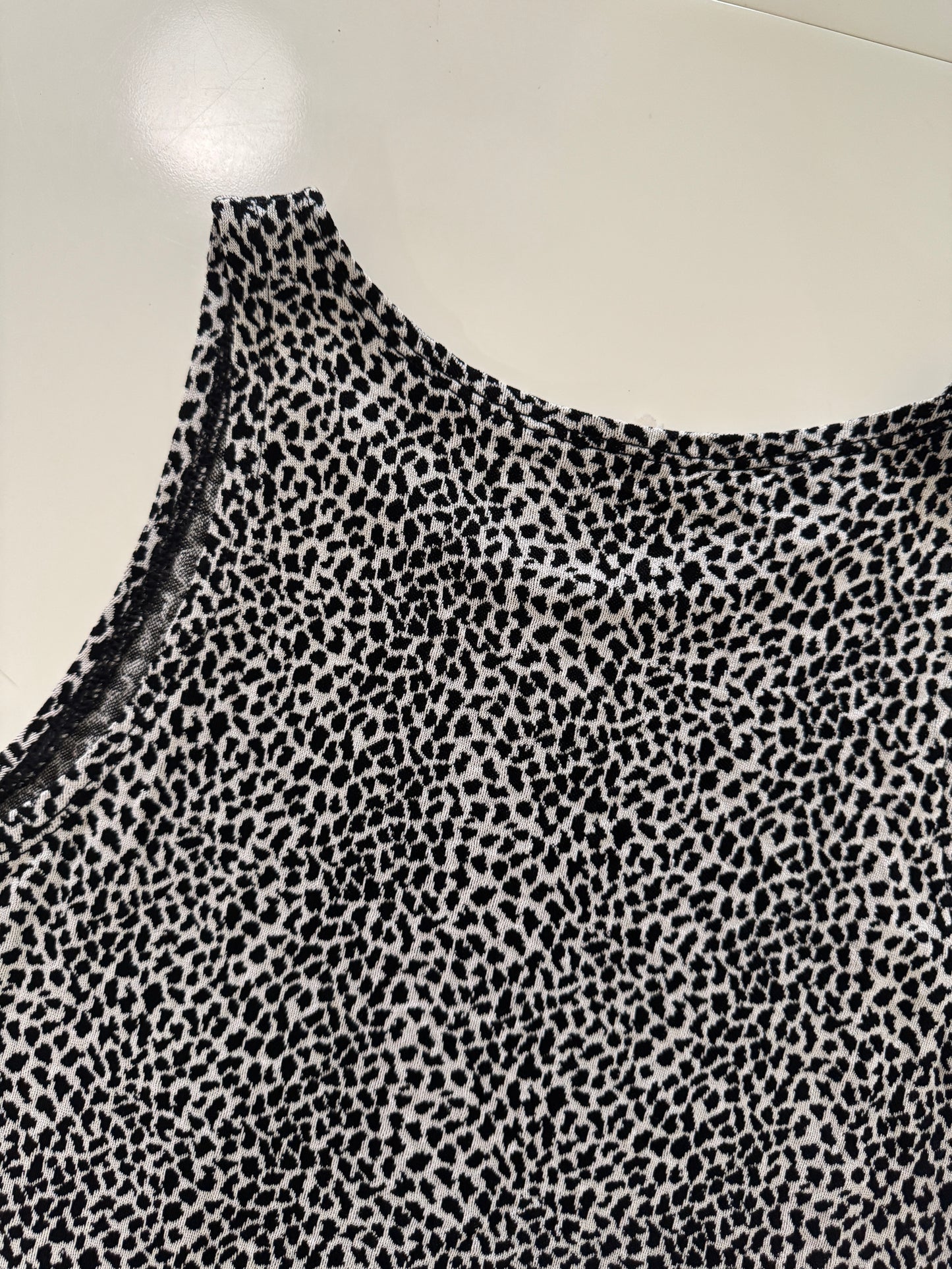 Blusa tejida sin mangas, Talla S, Mujer