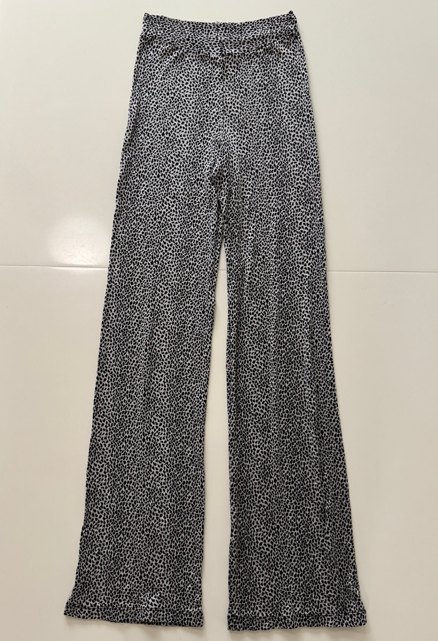 Pantalones estampados tejidos, Talla L(quedan a S/M), Mujer