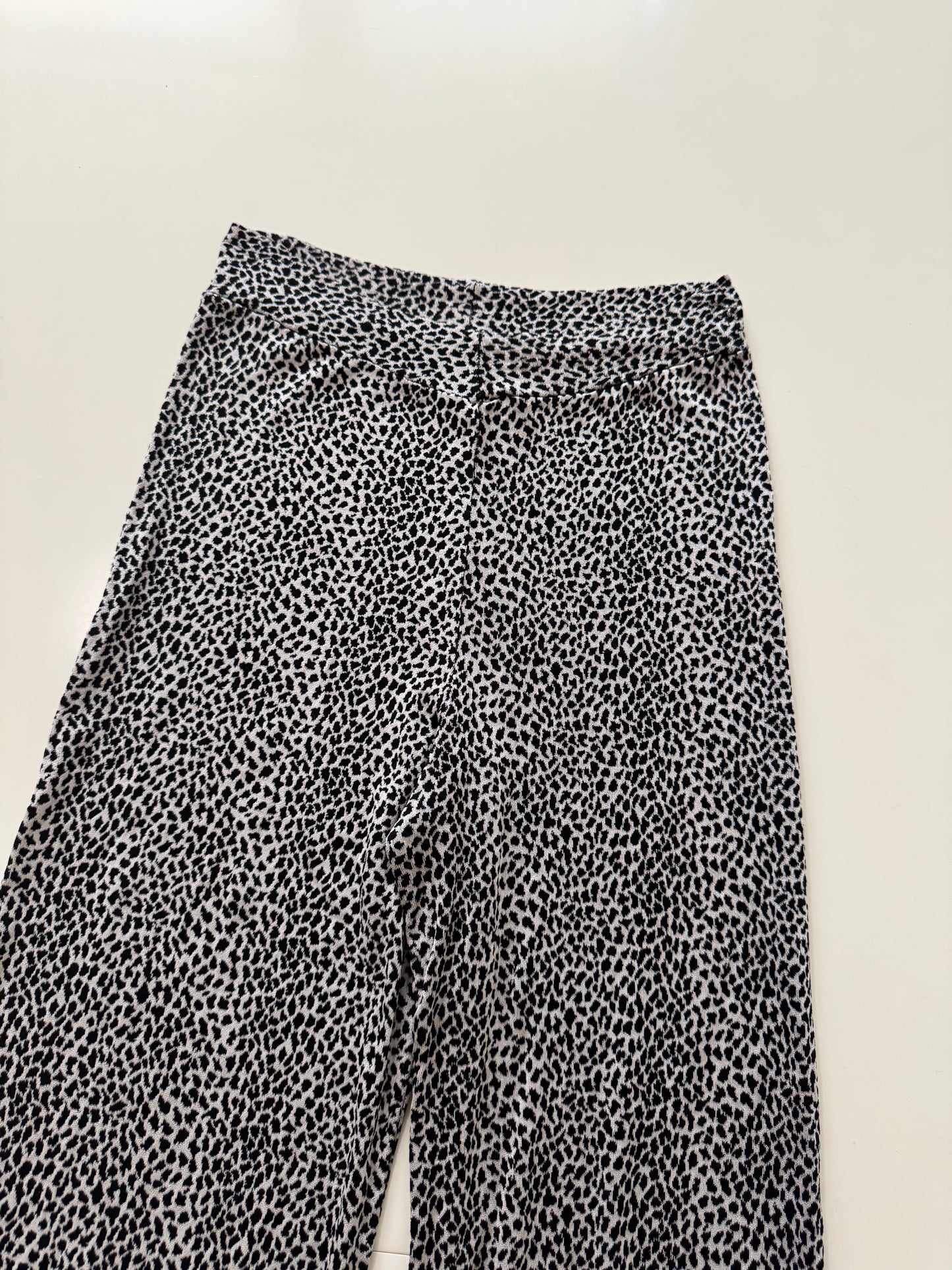 Pantalones estampados tejidos, Talla L(quedan a S/M), Mujer