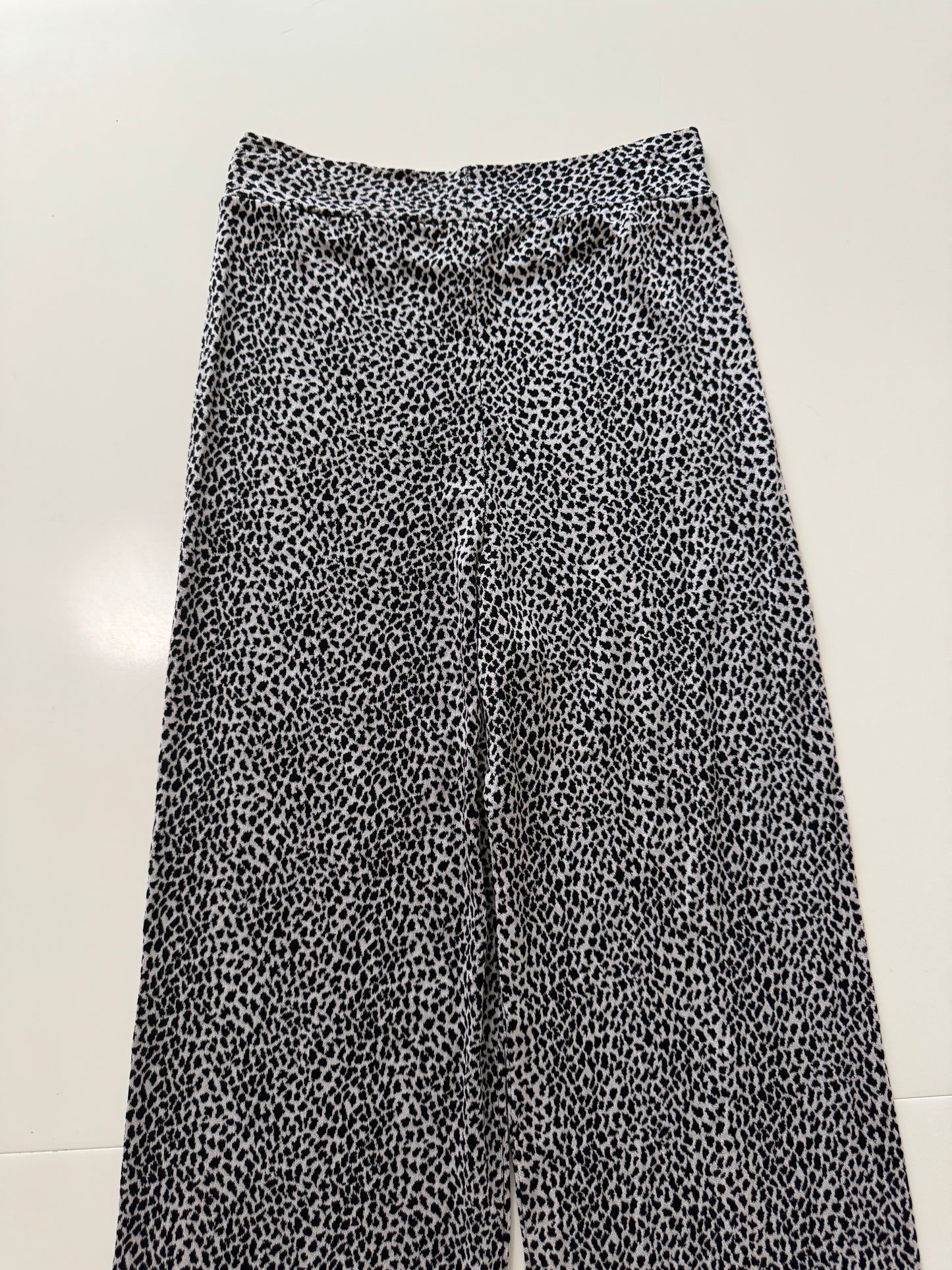 Pantalones estampados tejidos, Talla L(quedan a S/M), Mujer